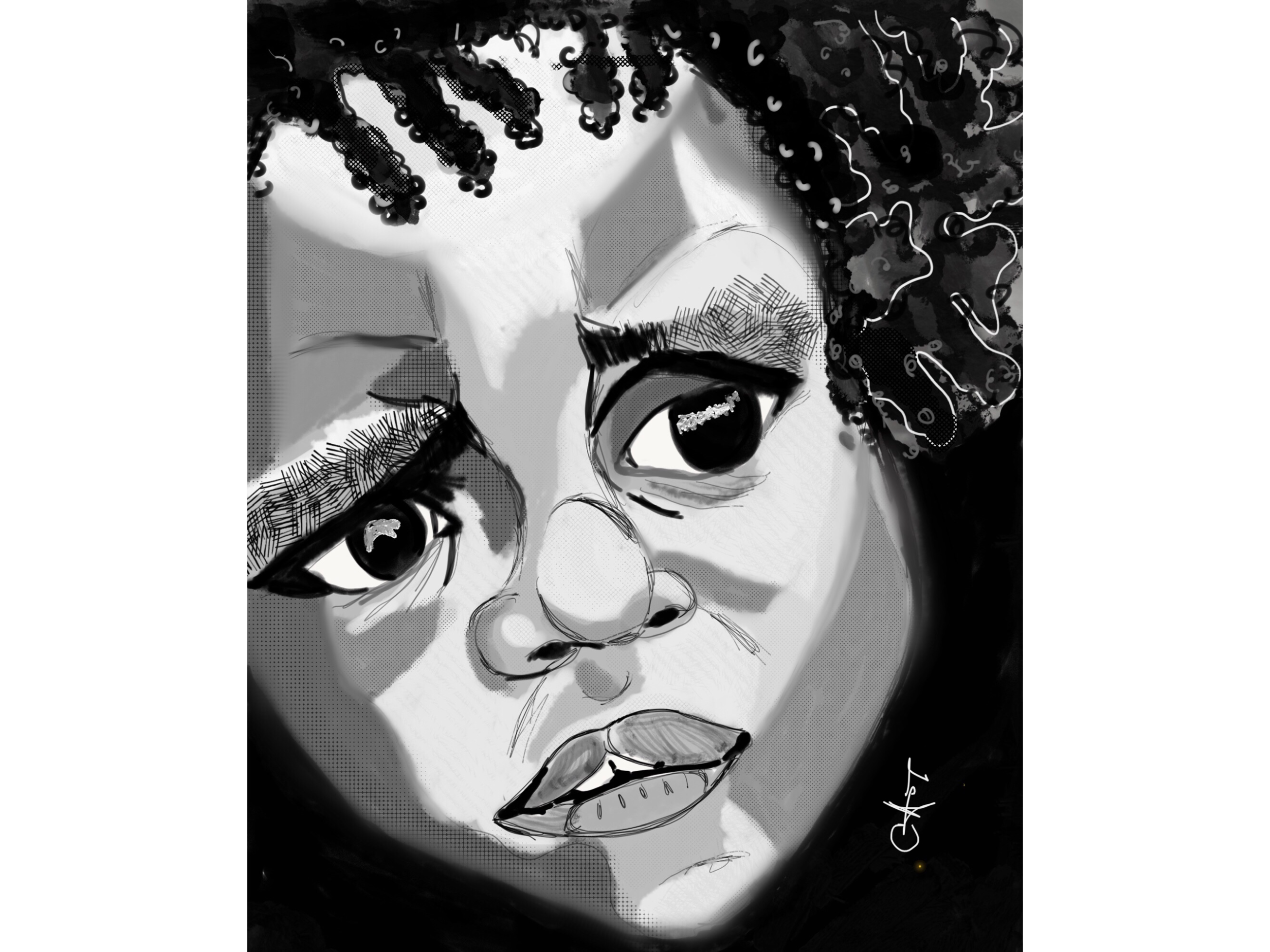 Black-African-Child-Art