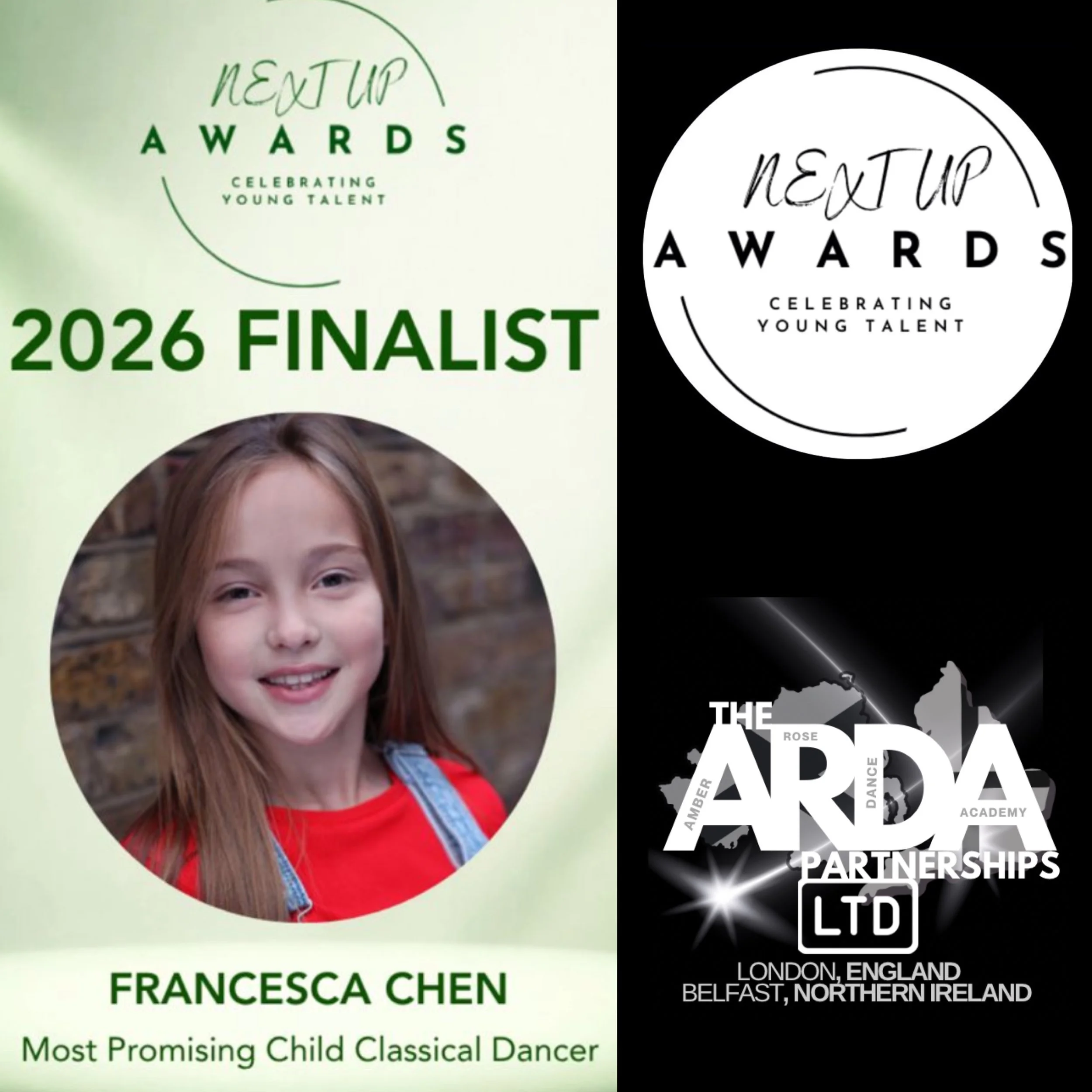FRAN FOR NEXT UP AWARDS FINALS 