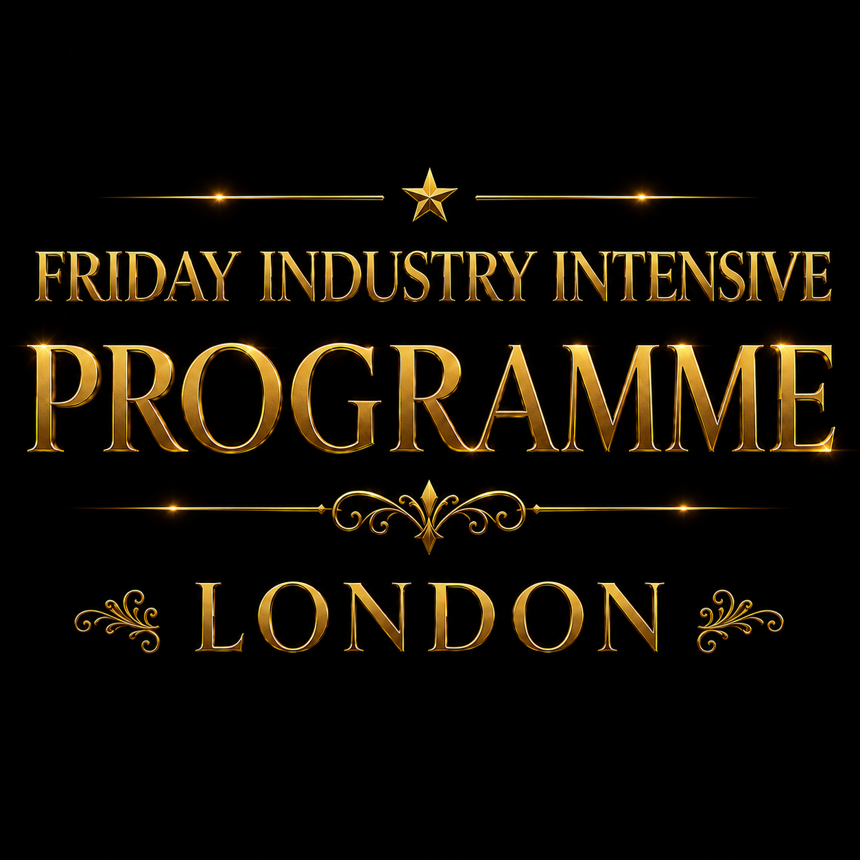 Friday Industry Intensive Programme - London