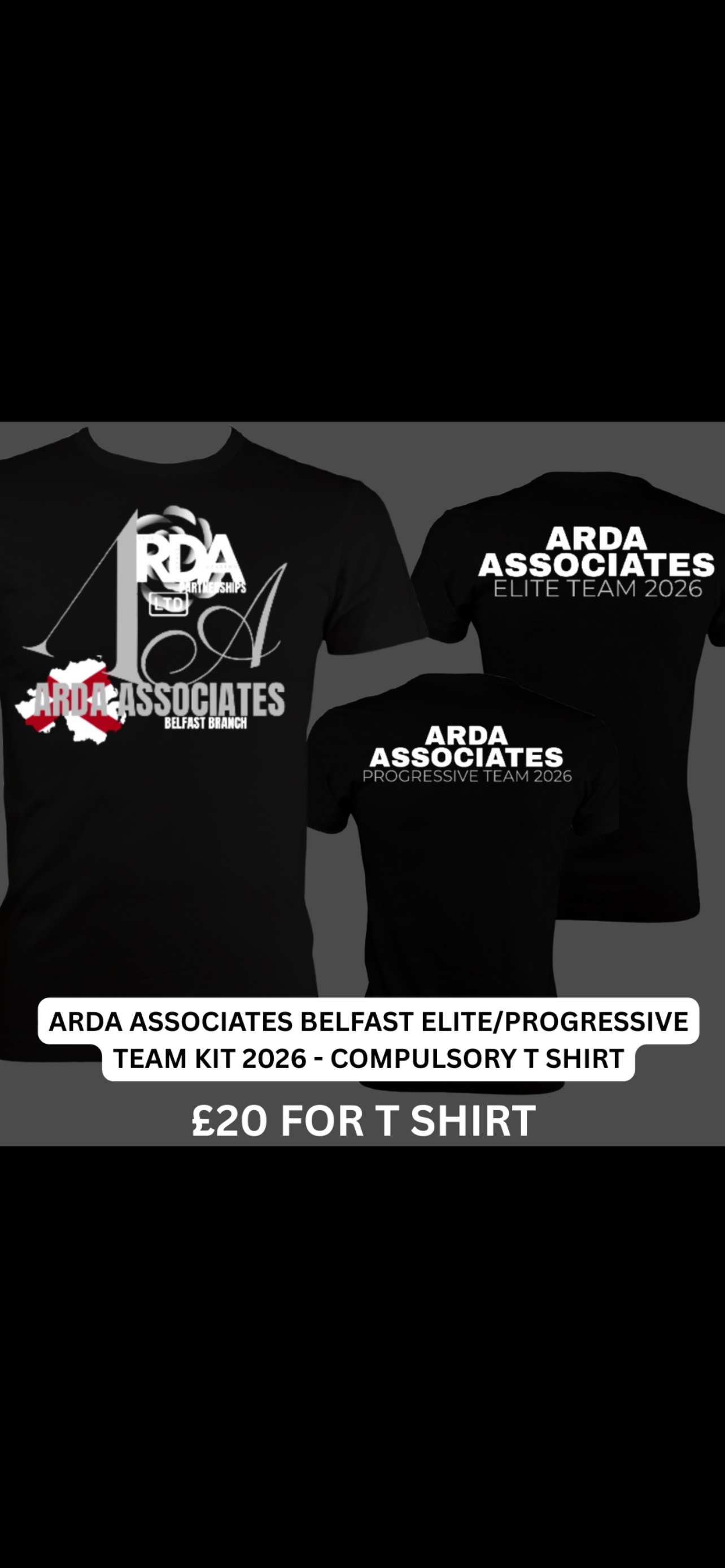 BELFAST ELITE/PROGRESSIVE ASSOCIATE UNIFORM COMPULSORY ITEM