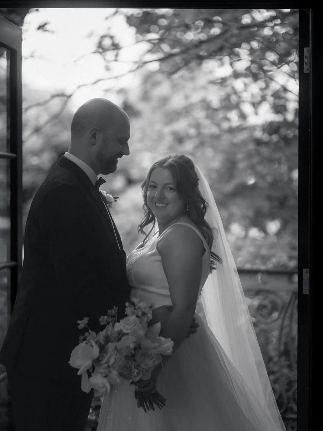 Film-inspired and softly melancholic 🎞️ A few extra frames for Emma &amp; Mark from their wedding day on Saturday at @therabbit_hotel @theloft_templepatrick 

Experimenting with film stock aesthetics alongside my usual work. What do you think? @emma