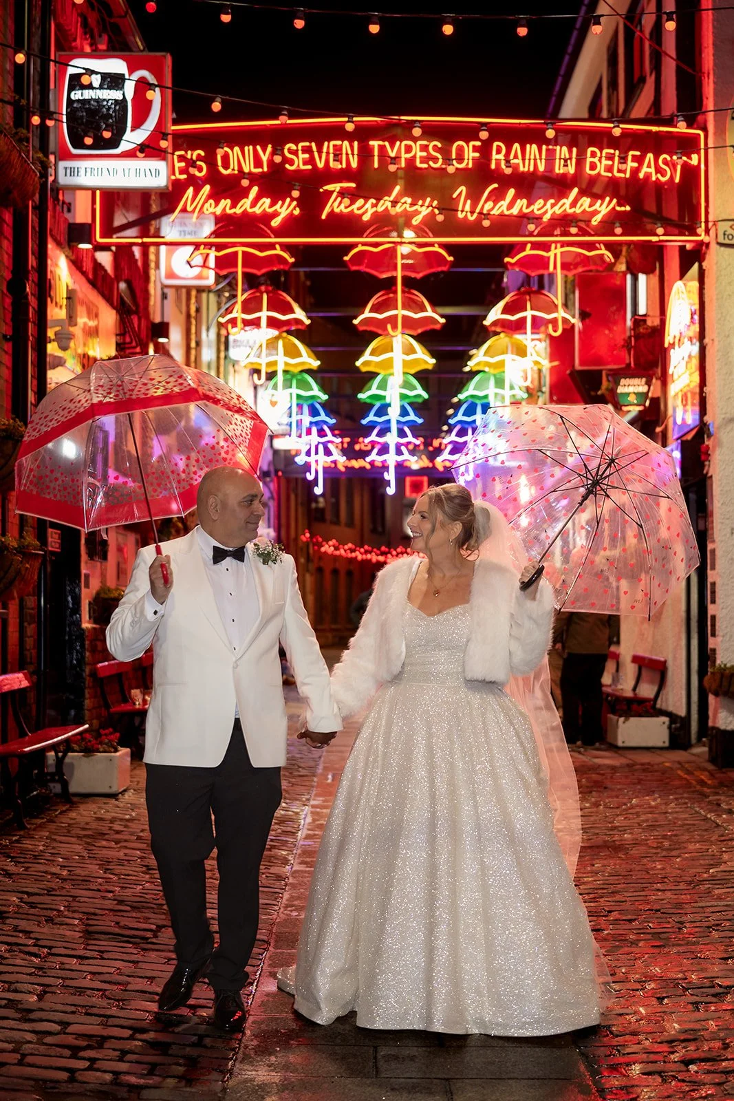 Wedding at Belfast cathedral quarter photographed by Belfast wedding photographer