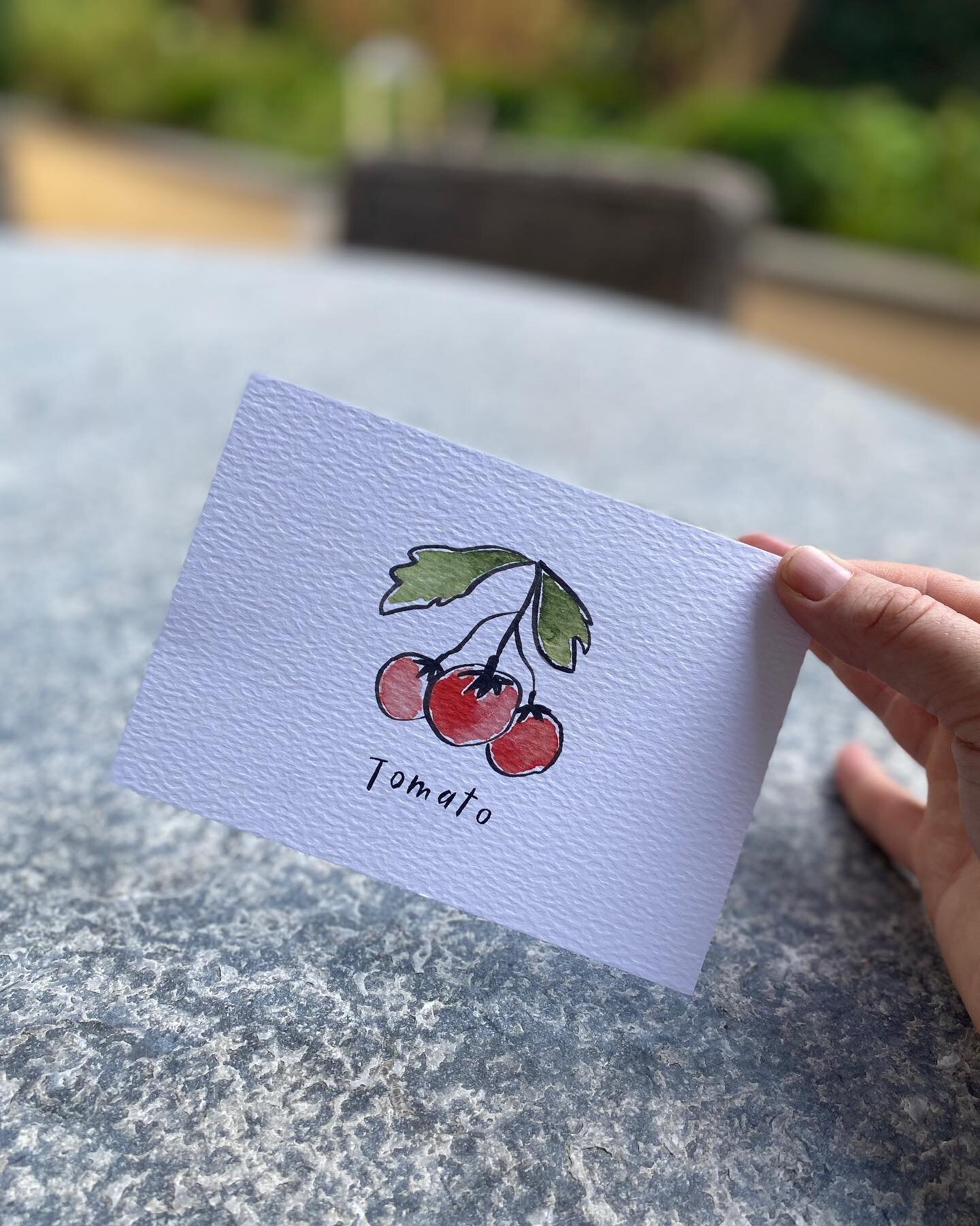 WORKING TOGETHER  we&rsquo;re so pleased to announce we&rsquo;ve enlisted the help of the insanely talented @inkthimble to paint us bespoke picture of fruit and vegetables for our new postcard notes, just for the #Tidy Kitchen. Want to order somethin