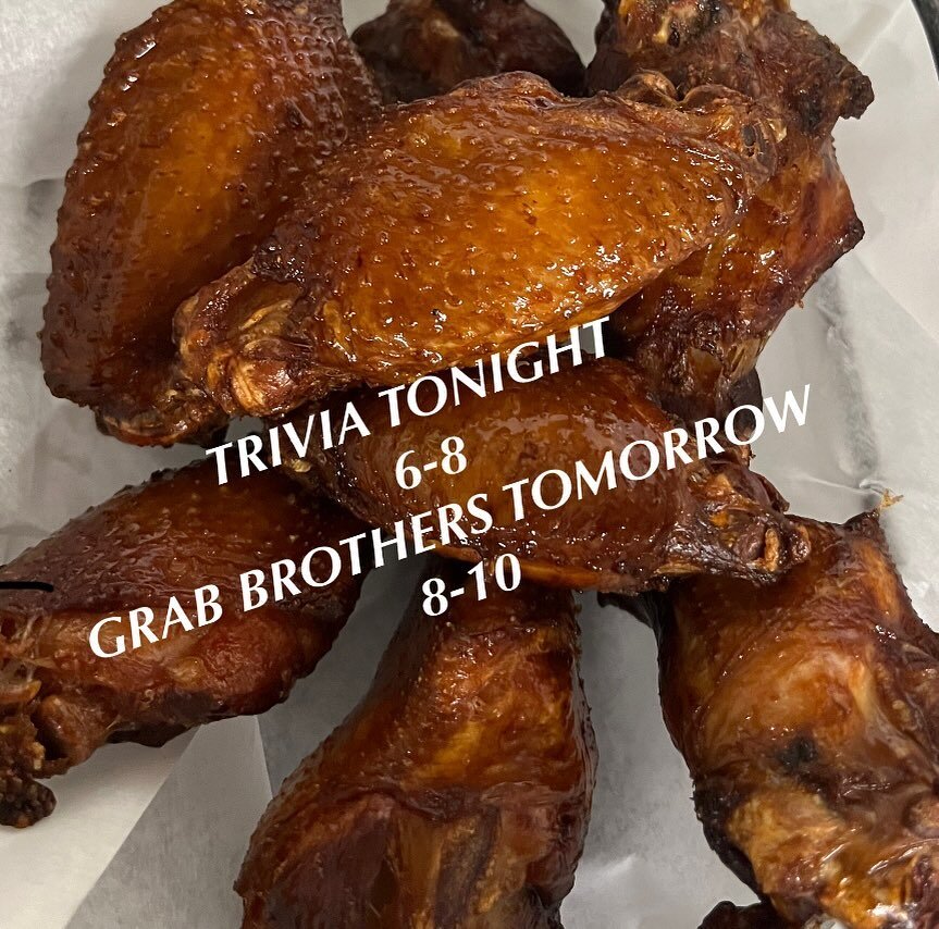 Join us for trivia tonight with @x1023.fm and the Grab Brothers tomorrow!
.
.
.
#trivia #livemusic #theblock #wellfleet #capecod #outercape #wings