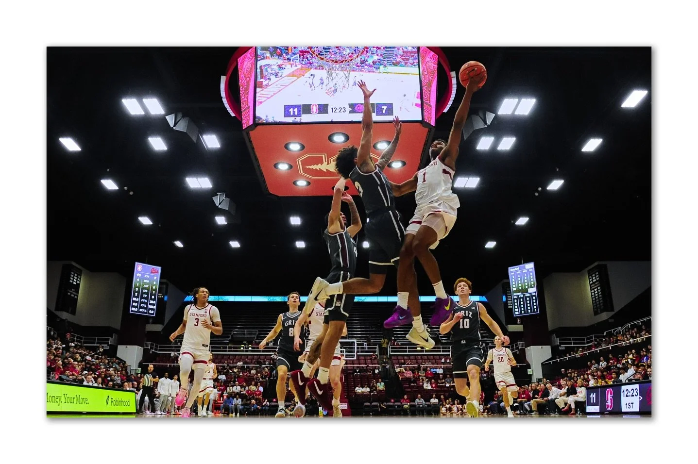 Rivalry. Passion. Hardwood battles. 🏀
Stanford vs Griz.
Every shot counts. Who&rsquo;s taking over? 🔥

#StanfordBasketball #GrizBasketball #CollegeBasketball #NCAABasketball #GameDay #Hoops #CollegeHoops #BasketballLife #FastBreak #CourtVision #Mar