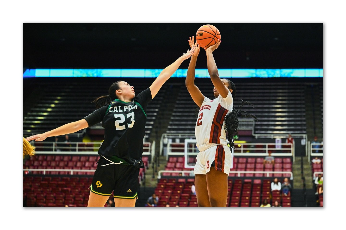 Court is set. 🏀
Stanford vs Cal Poly.
Fast breaks, clutch shots, and unstoppable energy. 🔥

Who&rsquo;s owning the hardwood tonight? ⬇️

Hashtags:
#StanfordBasketball #CalPolyBasketball #WomensBasketball #CollegeBasketball #NCAABasketball #GameDay 