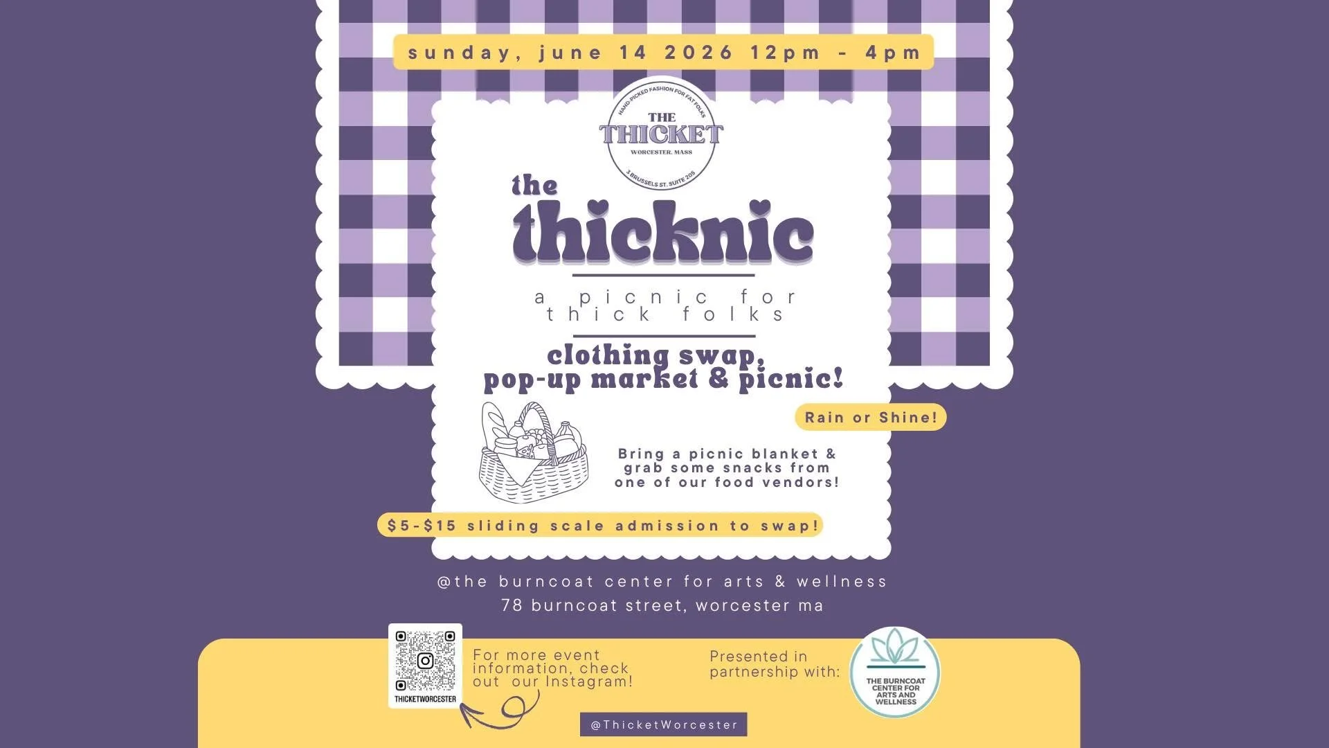 Thicknic 2026 at BCAW