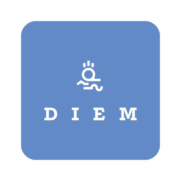 Diem logo in blue