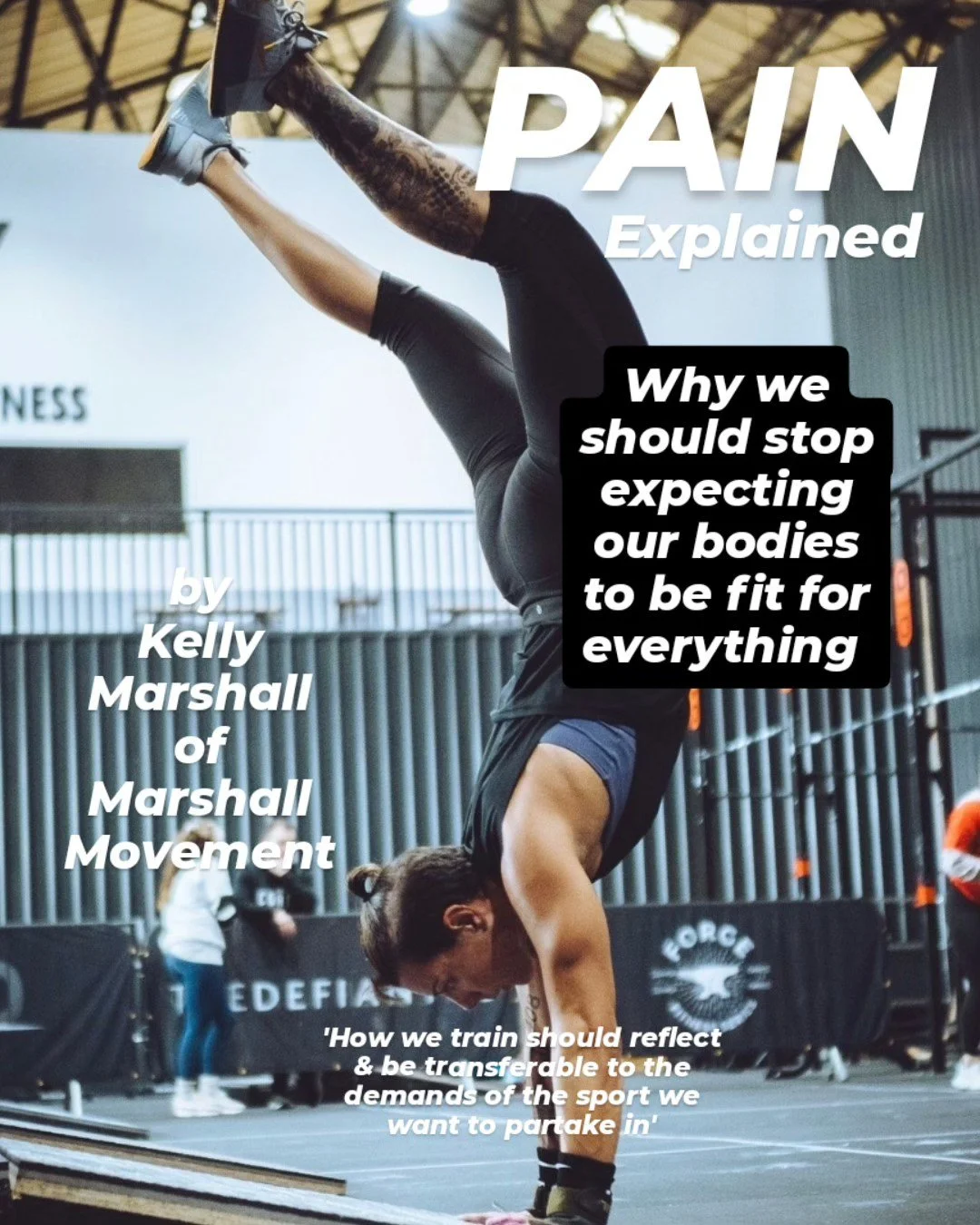 Fit, but what for? 

Has your body ever struggled with a different sport? 

'I thought you were fit?' 'We thought you were fit!' 'I actually thought I was fit'.. 🫣 

▪️We make assumptions that because we move a lot, or do X, we should be able to do 