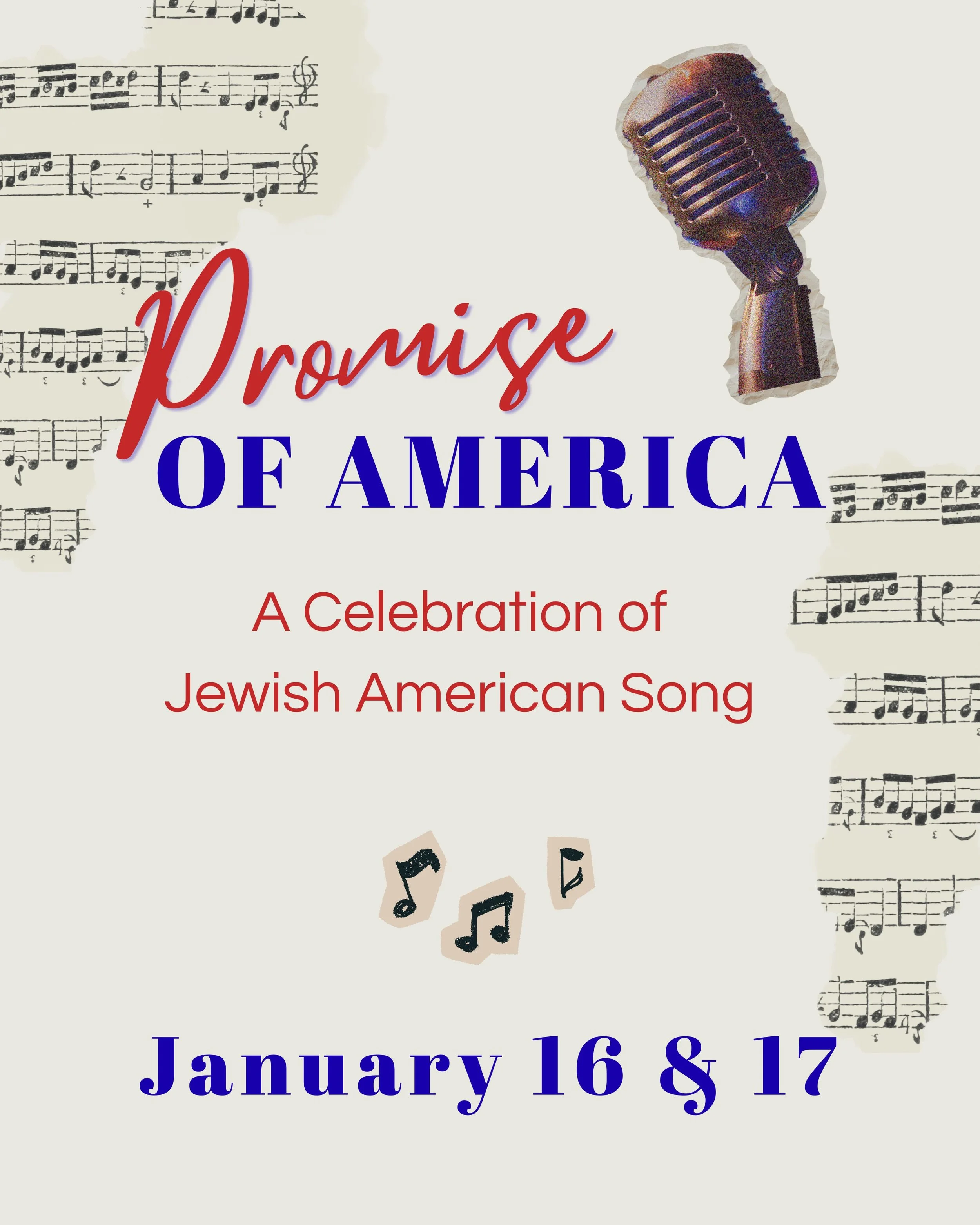 Promise of America: A Celebration of  Jewish American Song