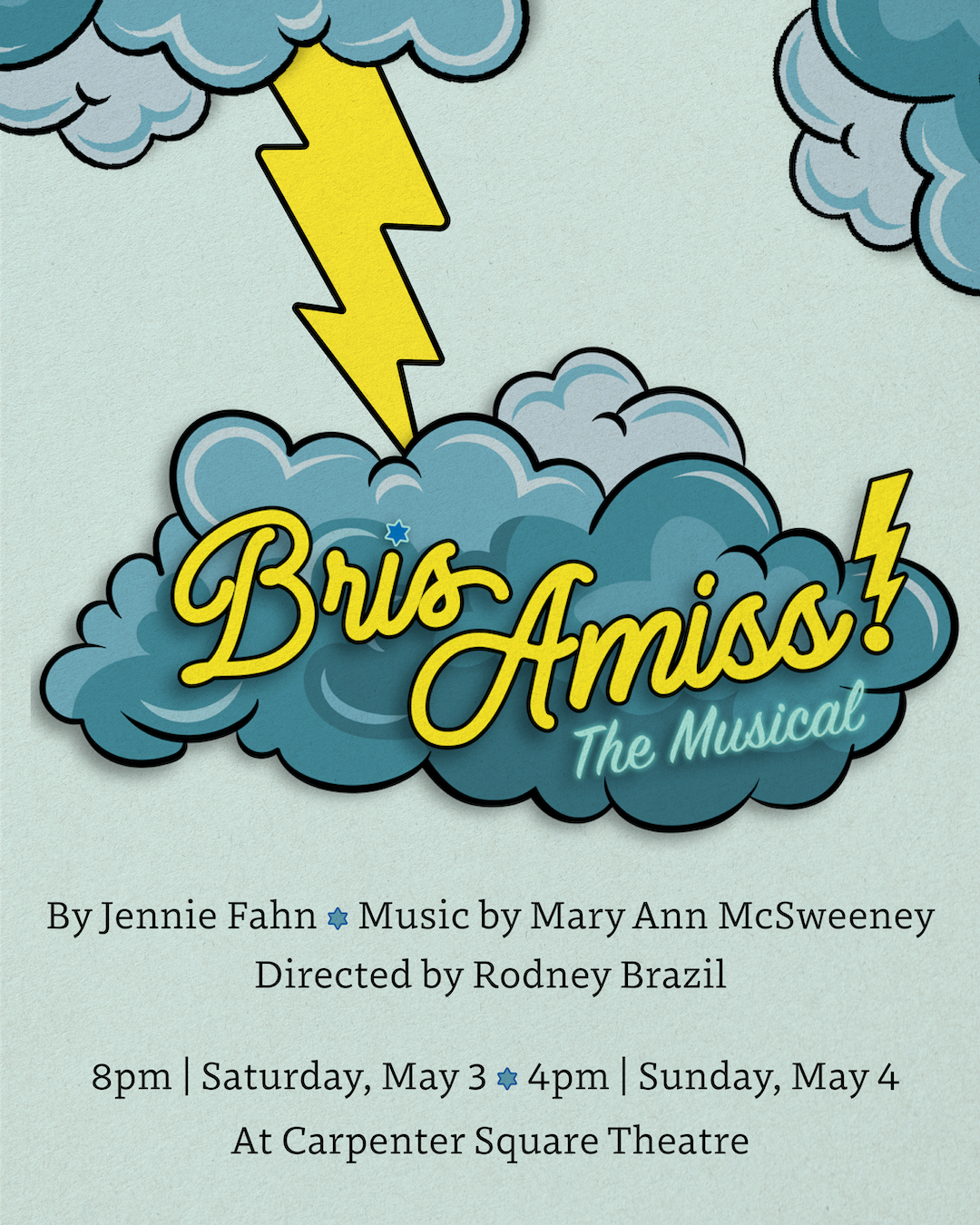 Bris Amiss, The Musical flyer