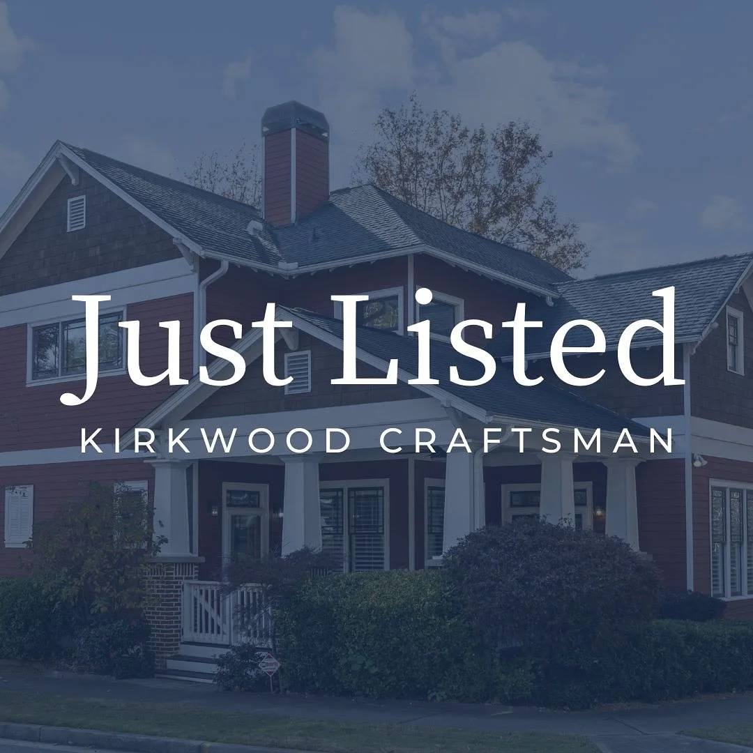 Experience the best of Kirkwood living in this beautiful Craftsman on a corner lot in Hawthorne Park! Enjoy 10ft coffered ceilings, an updated kitchen with newer stainless steel appliances, and a luxurious primary suite with a fully renovated bath. P