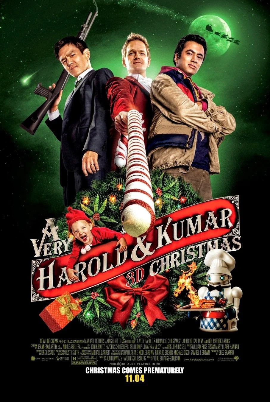 Favorite Christmas movies: A Very Harold n Kumar Christmas 