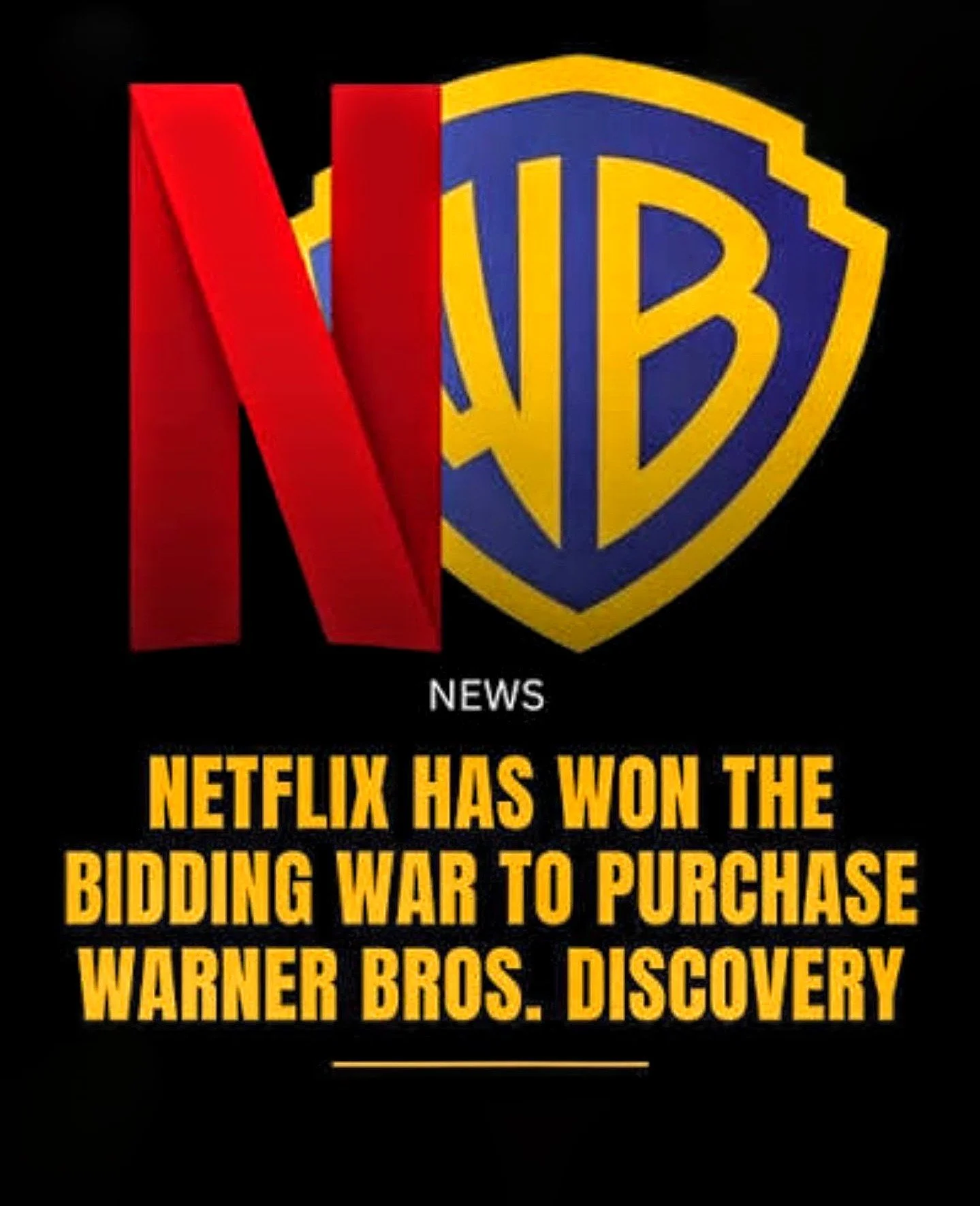 Netflix purchase WB Discovery 2025