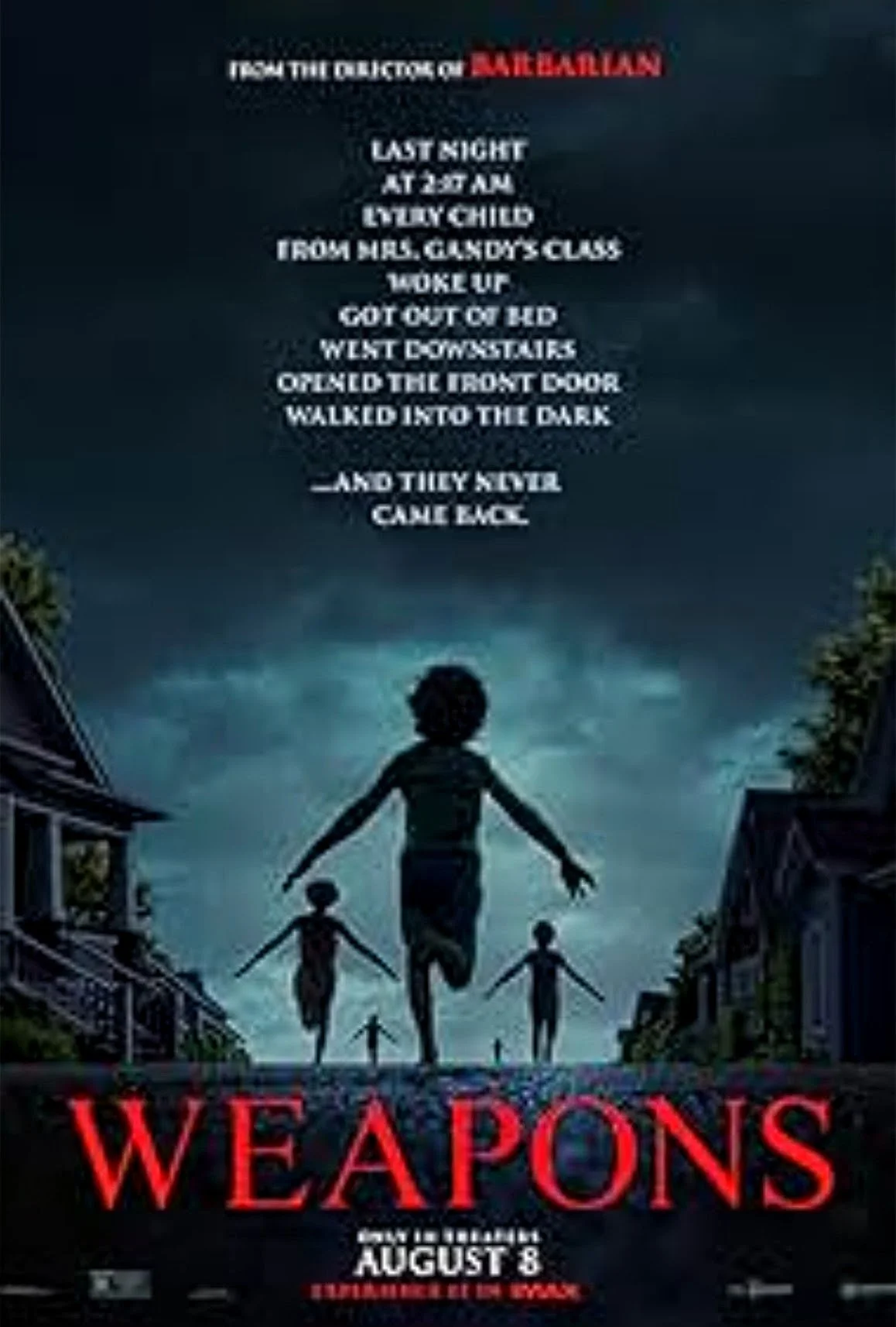 WEAPONS 2025 from Warner Bros