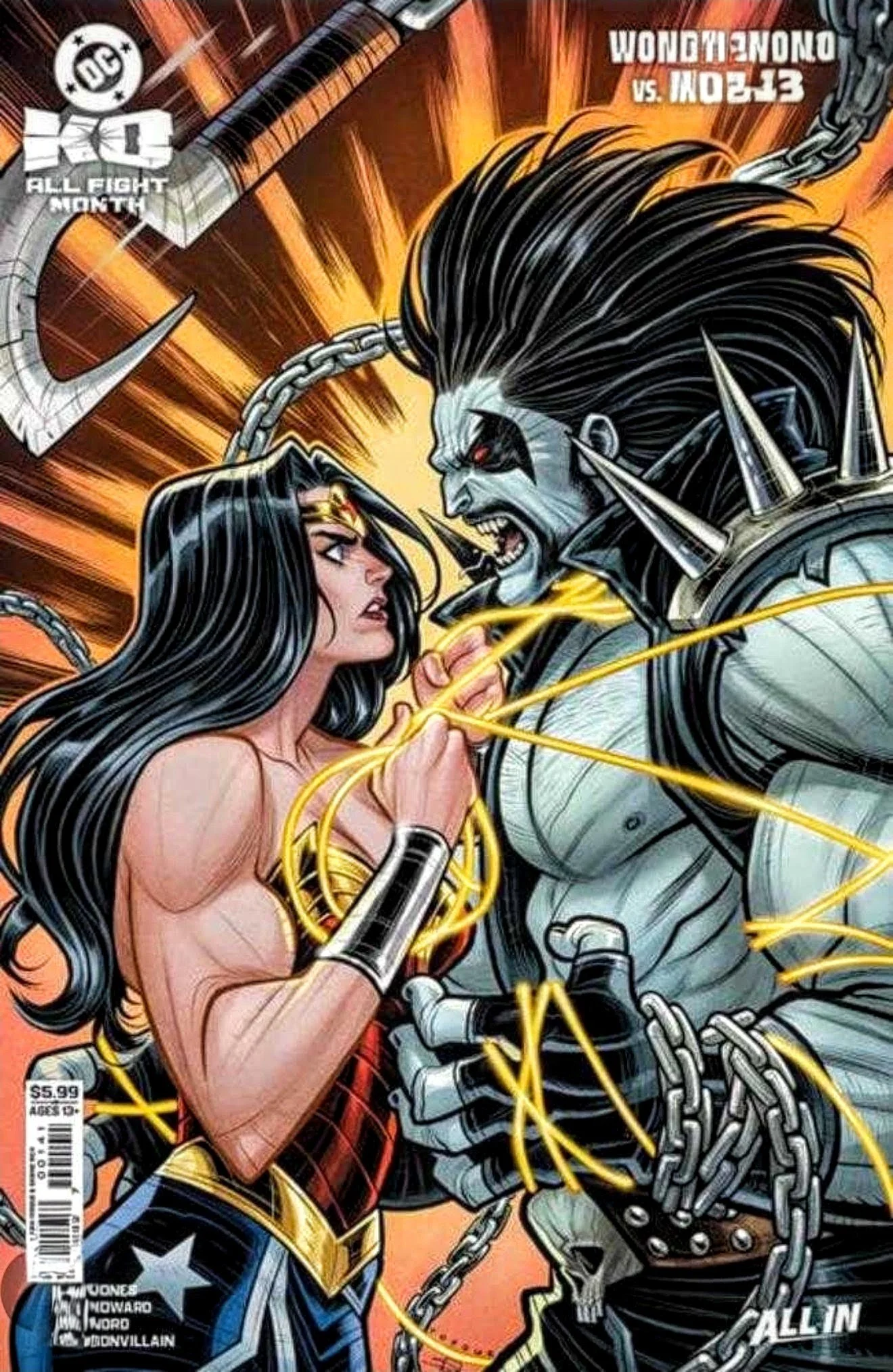 DC KO Fight: Lobo vs Wonder Woman  from DC Comics 