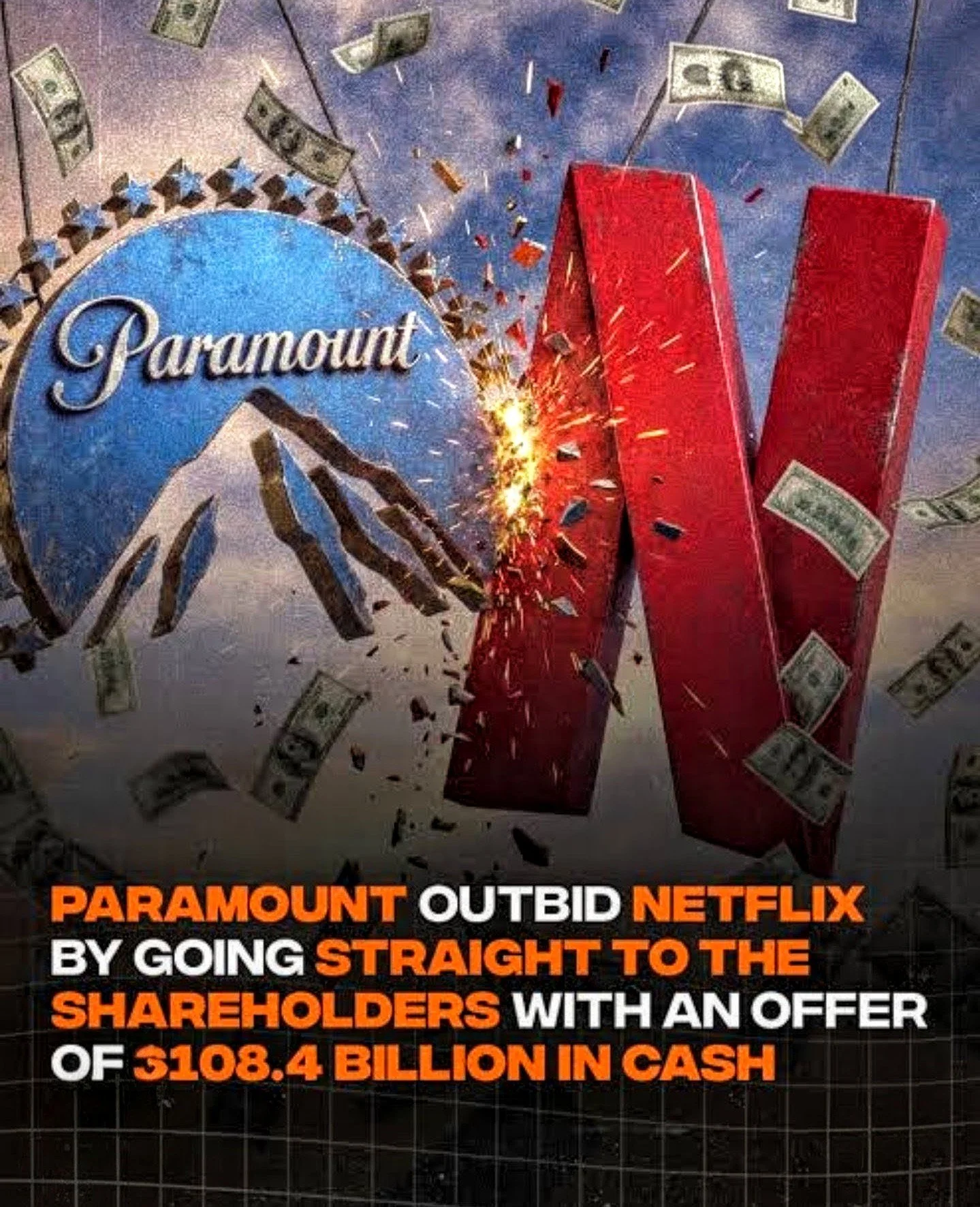 PARAMOUNT Pictures outbid NETFLIX?