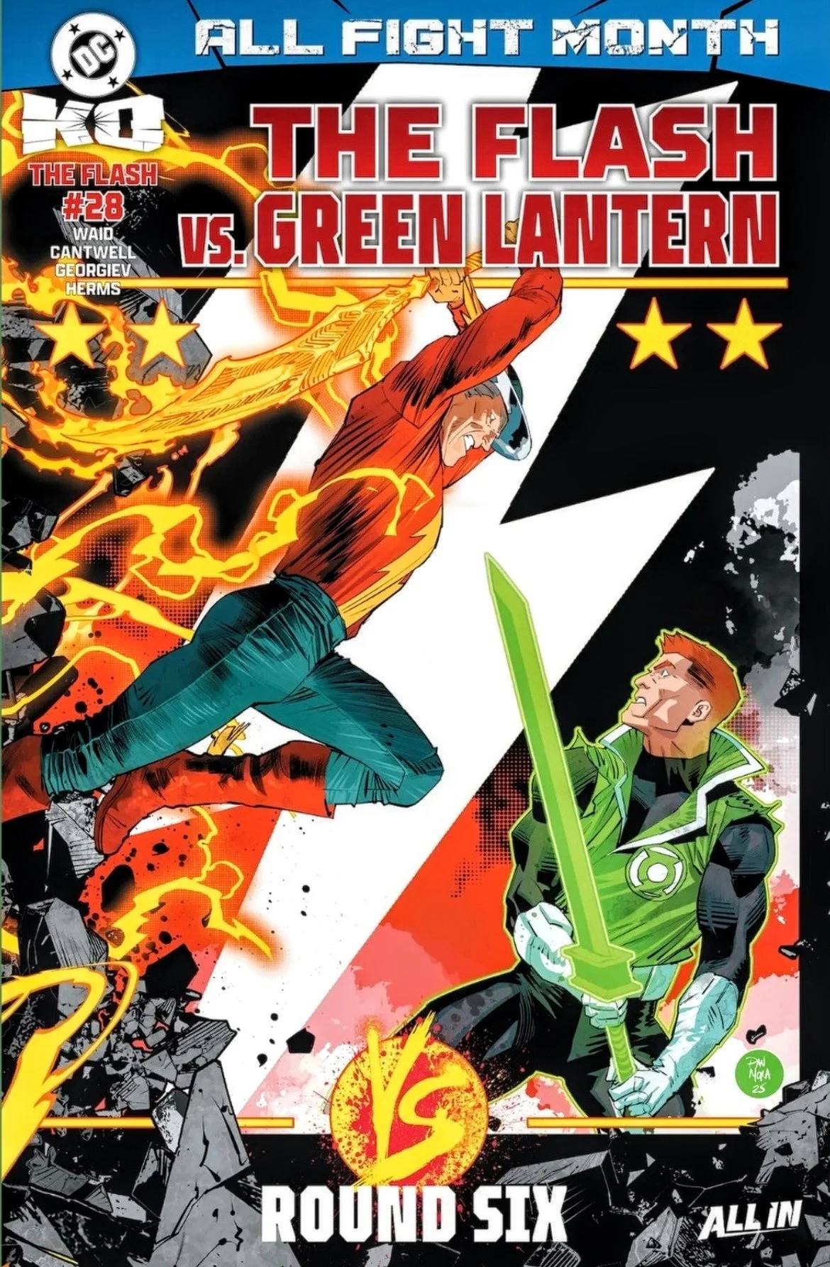 DC KO Fight: Guy Gardner GL vs The Flash (2026) DC Comics