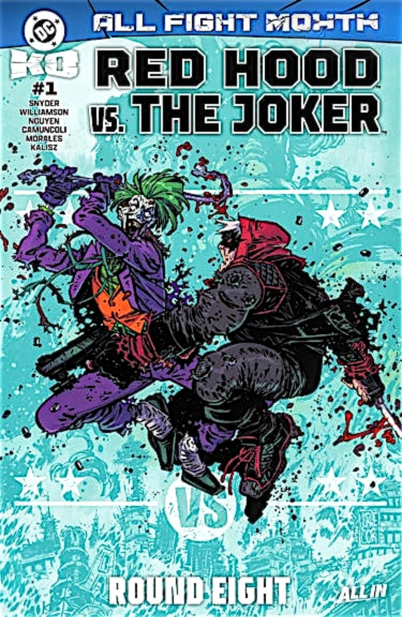 DC KO Fight:  Red Hood (Jason Todd) vs The Joker from DC Comics