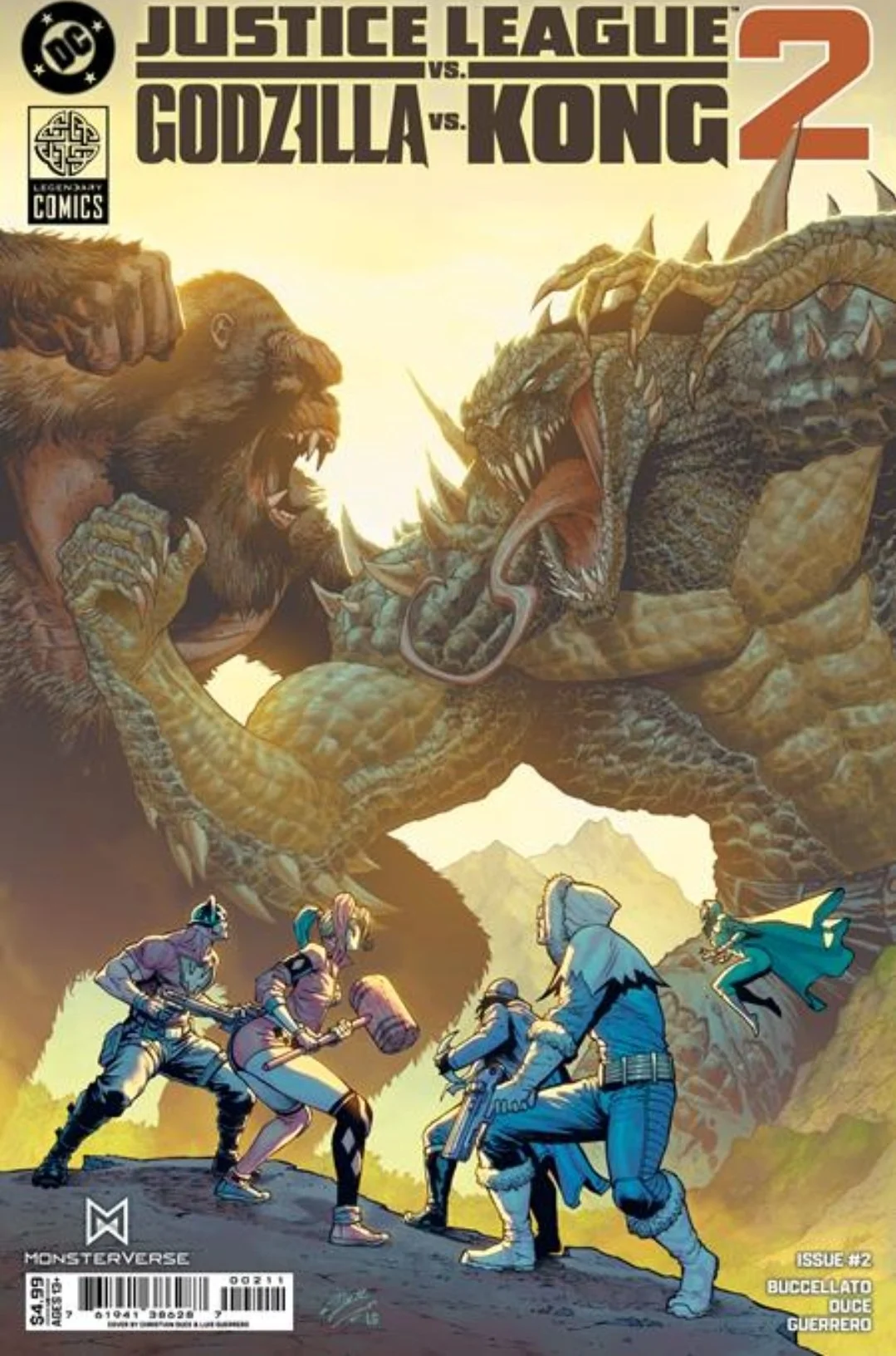 Justice League vs Godzilla vs Kong 2 issue 2 from DC Comics
