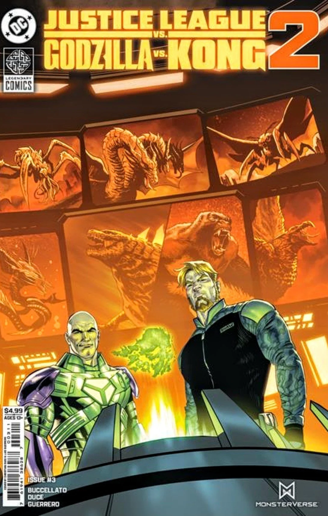 Justice League vs Godzilla vs Kong 2: issue 3 from DC Comics