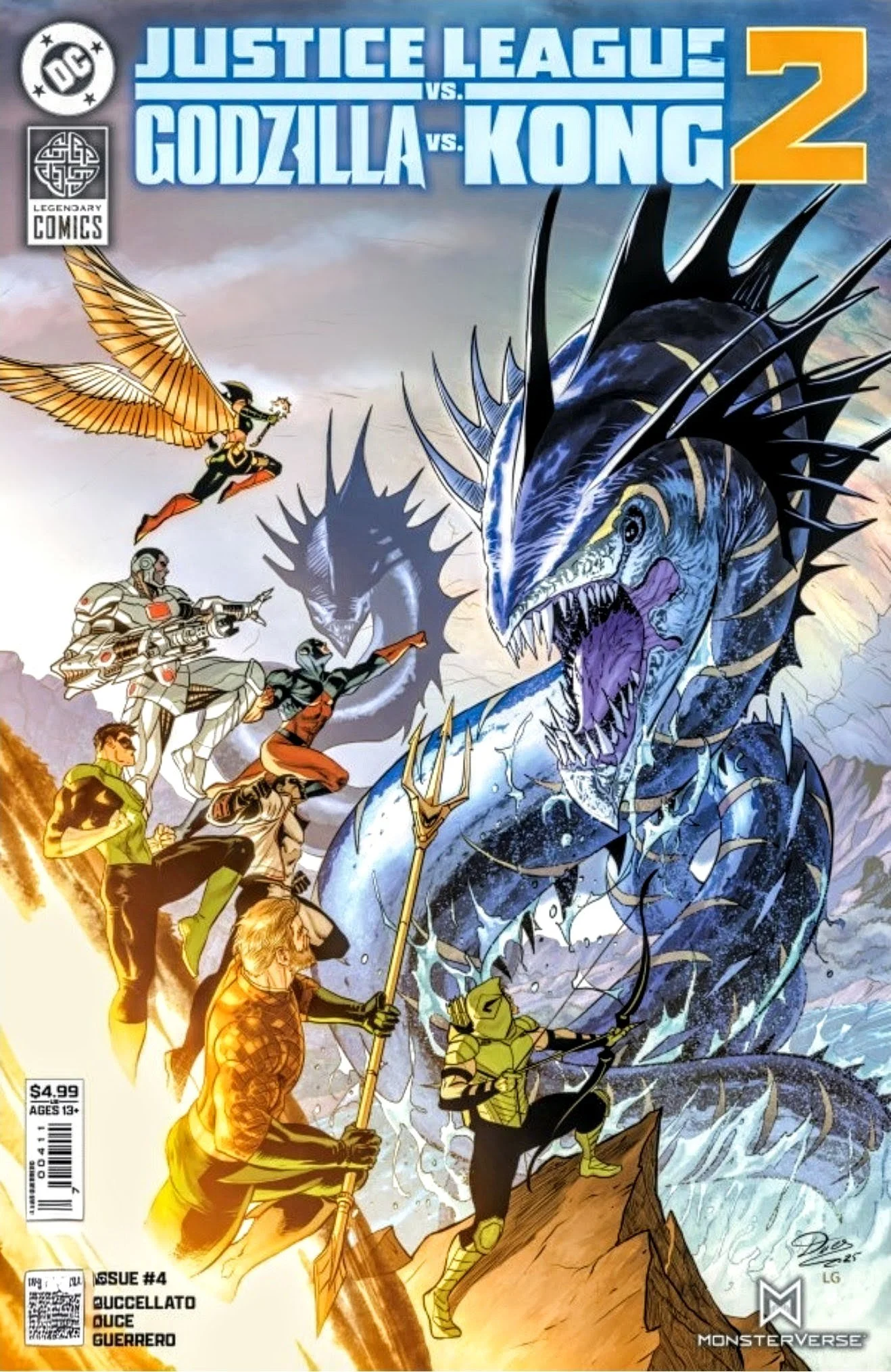 Justice League vs Godzilla vs Kong 2: issue 4 from DC Comics 