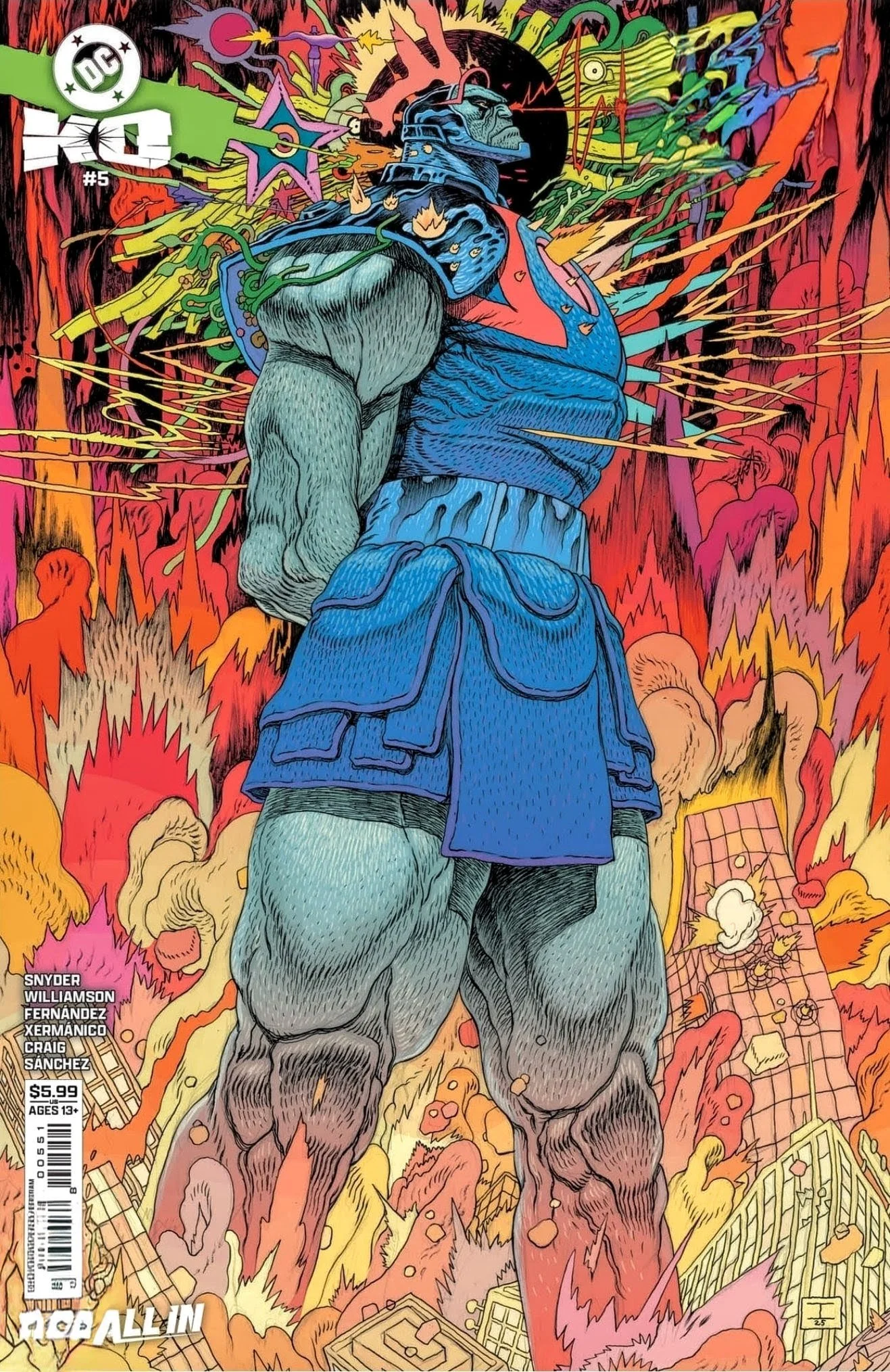 DC KO issue 5 (FINAL BATTLE) from DC Comics 