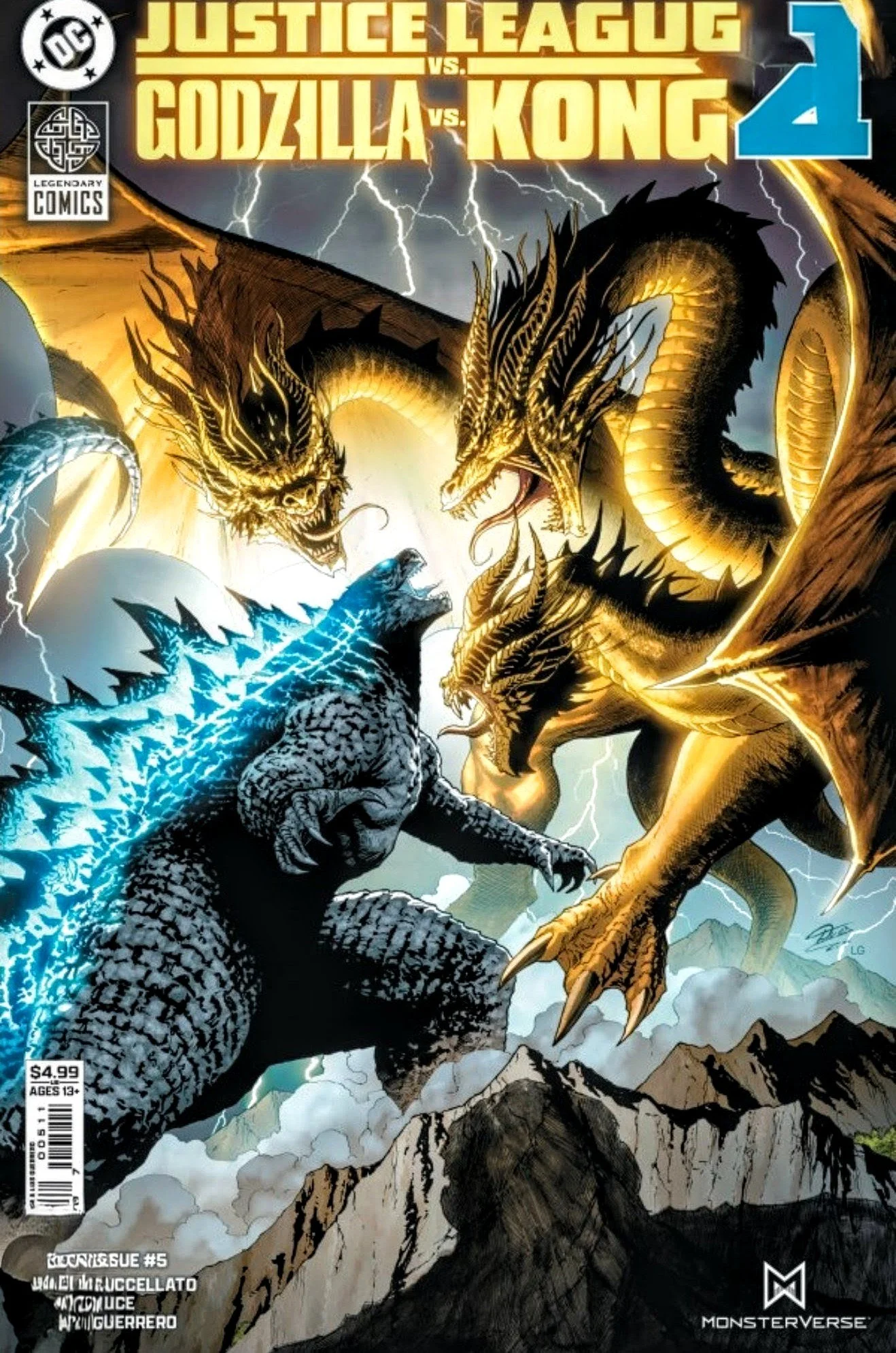 Justice League vs Godzilla vs Kong 2 issue 5 from DC Comics