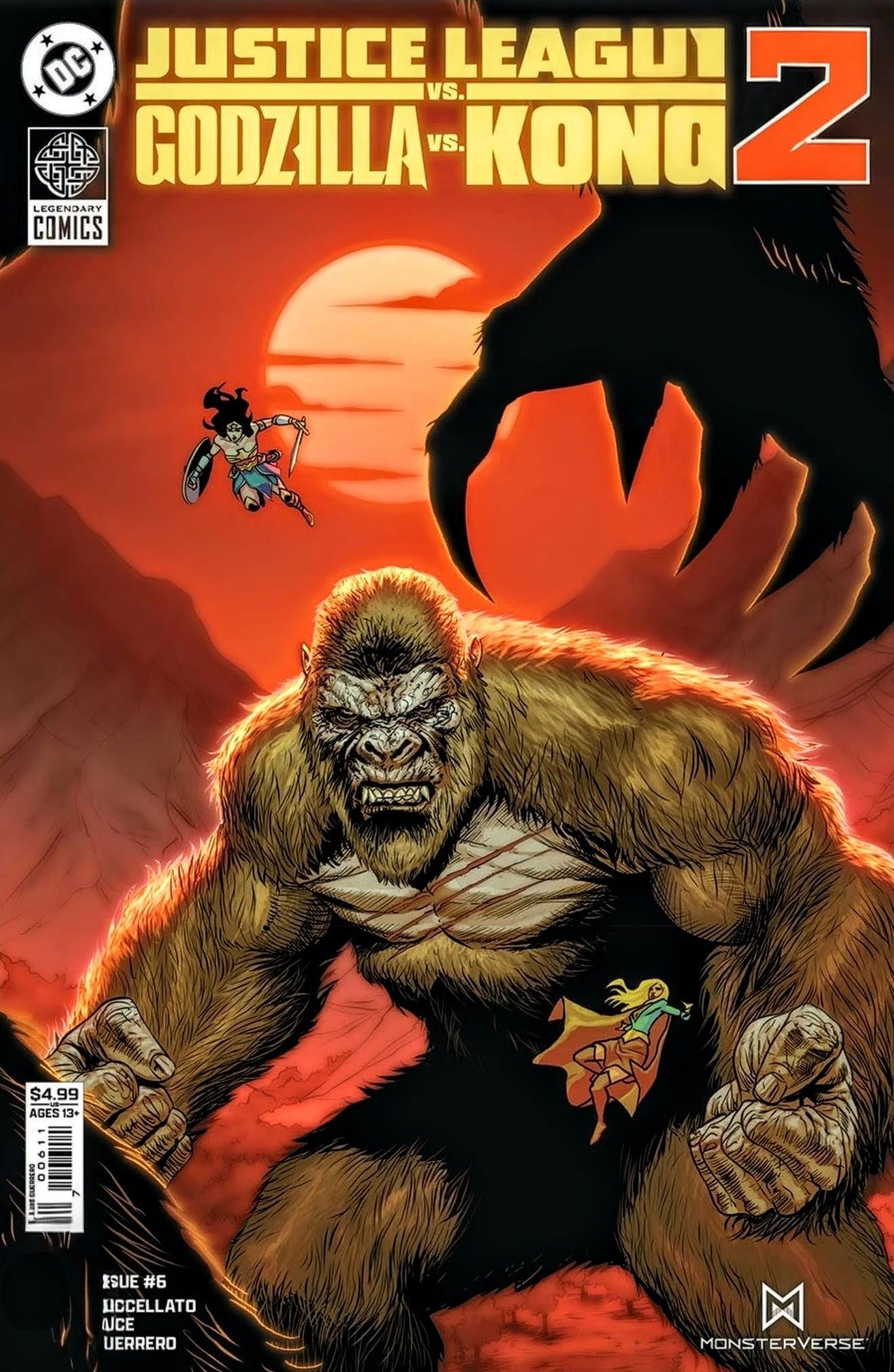 Justice League vs Godzilla vs Kong 2 issue 6 from DC Comics