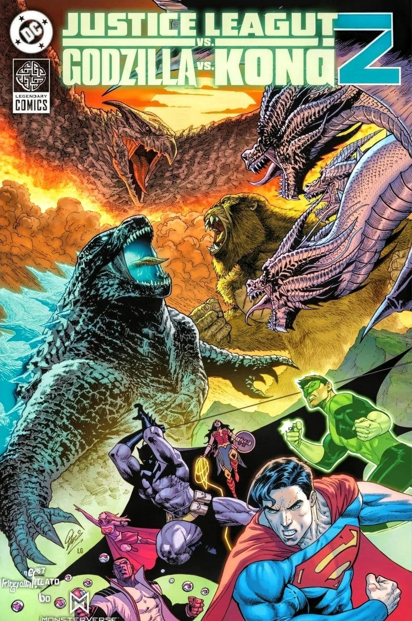 Justice League vs Godzilla vs Kong 2 issue 7 from DC Comics