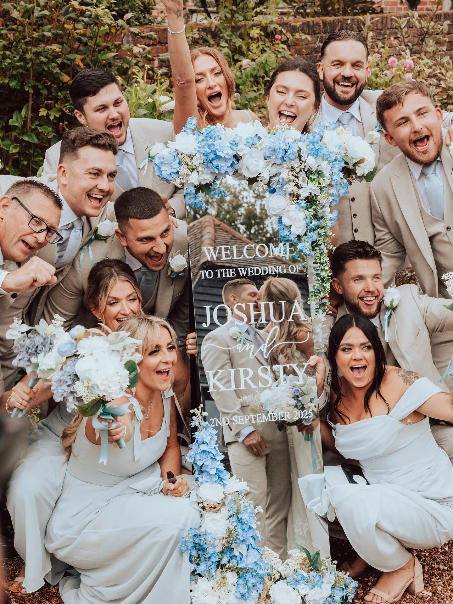 Behind the scenes of us capturing the fun at @blake_hall_weddings for @joshtheshiftworkerscoach &amp; @kirstyy.bee !

My next post is going to likely show you the best and craziest champagne spray we have captured! Keep an eye out for that one! 👌🏽?