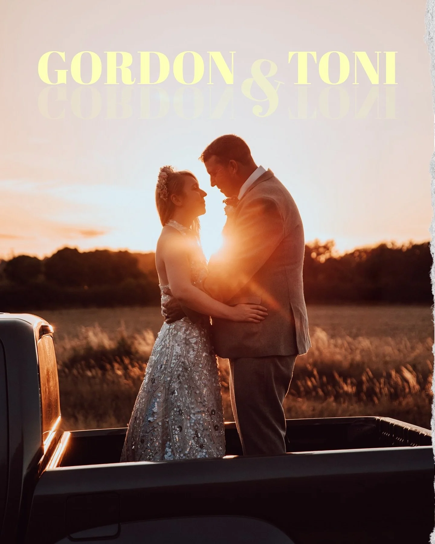 A truly beautiful and authentic vibe captured for Gordon &amp; Toni&rsquo;s Wedding 🫶🏽 

These sunset photos with Gordon&rsquo;s beloved truck made for some truly beautiful shots, and I&rsquo;m so thankful we got to capture their day for them! 🫶🏽