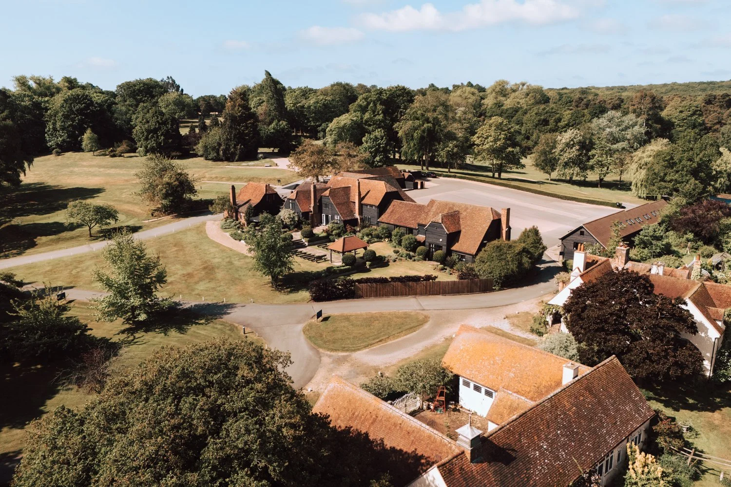 The Warren Estate Drone Photo from Photographer Liam Gillan