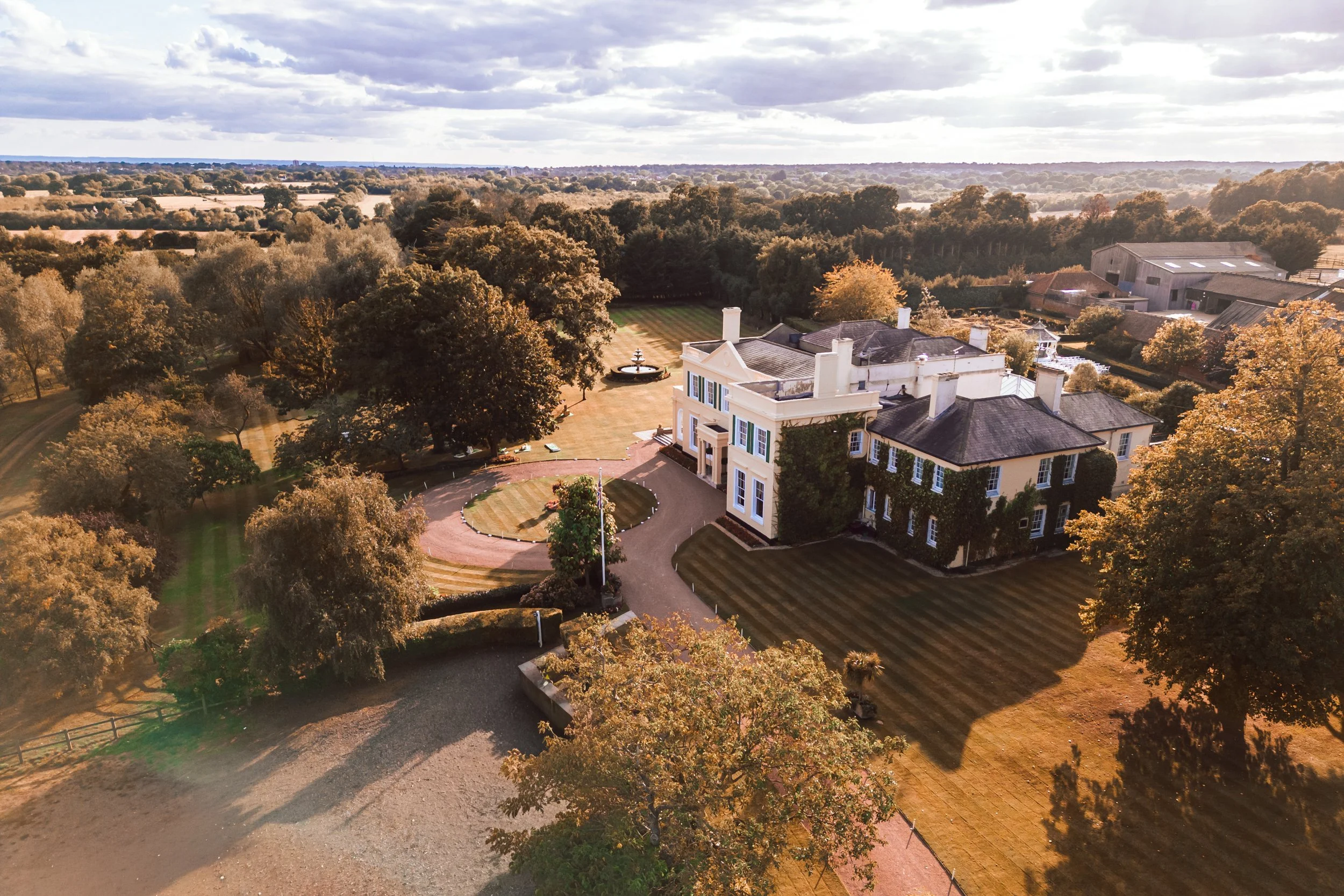 The Lawn Drone Photo from Photographer Liam Gillan
