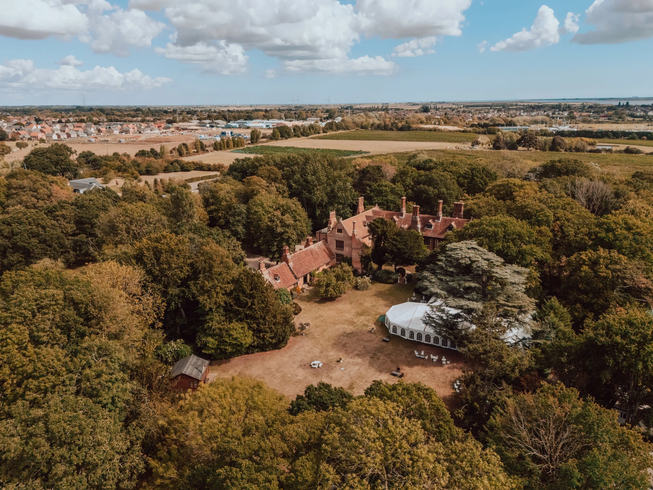 Creeksea Place Drone Photo from Photographer Liam Gillan