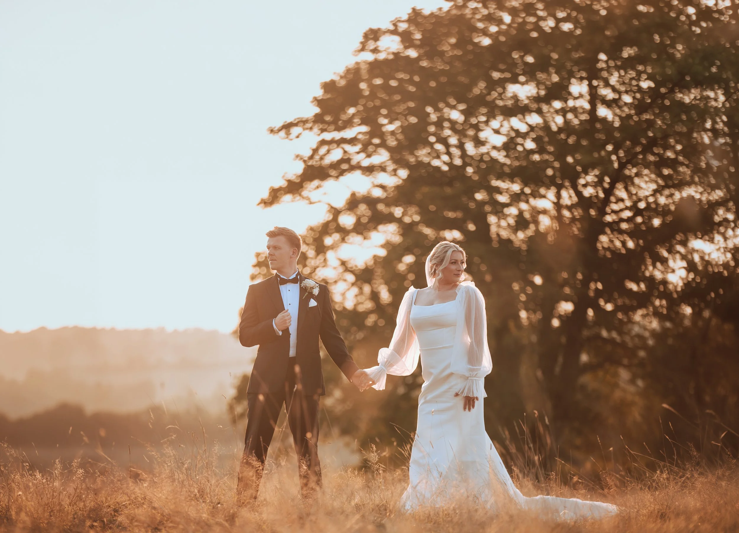Gaynes Park Sunset Portrait by photographer liam gillan
