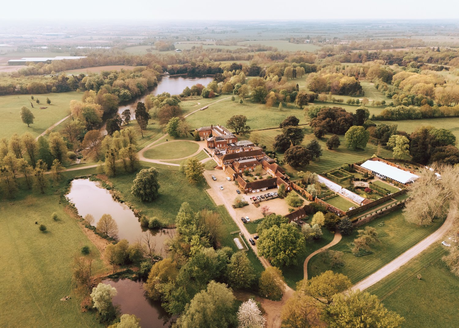 Braxted Park Estate Drone Photo from Photographer Liam Gillan
