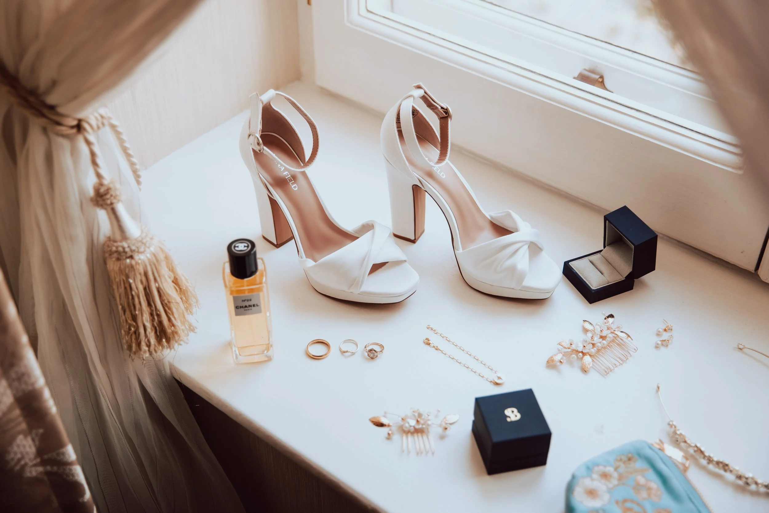 Wedding Details Flat Lay Photographer Liam Gillan