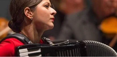 Alena Bulatetskaya, accordion