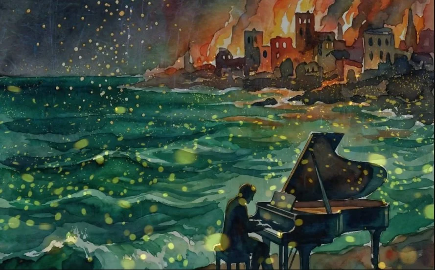 EFF: Fireflies, Green Seas and Burning Cities