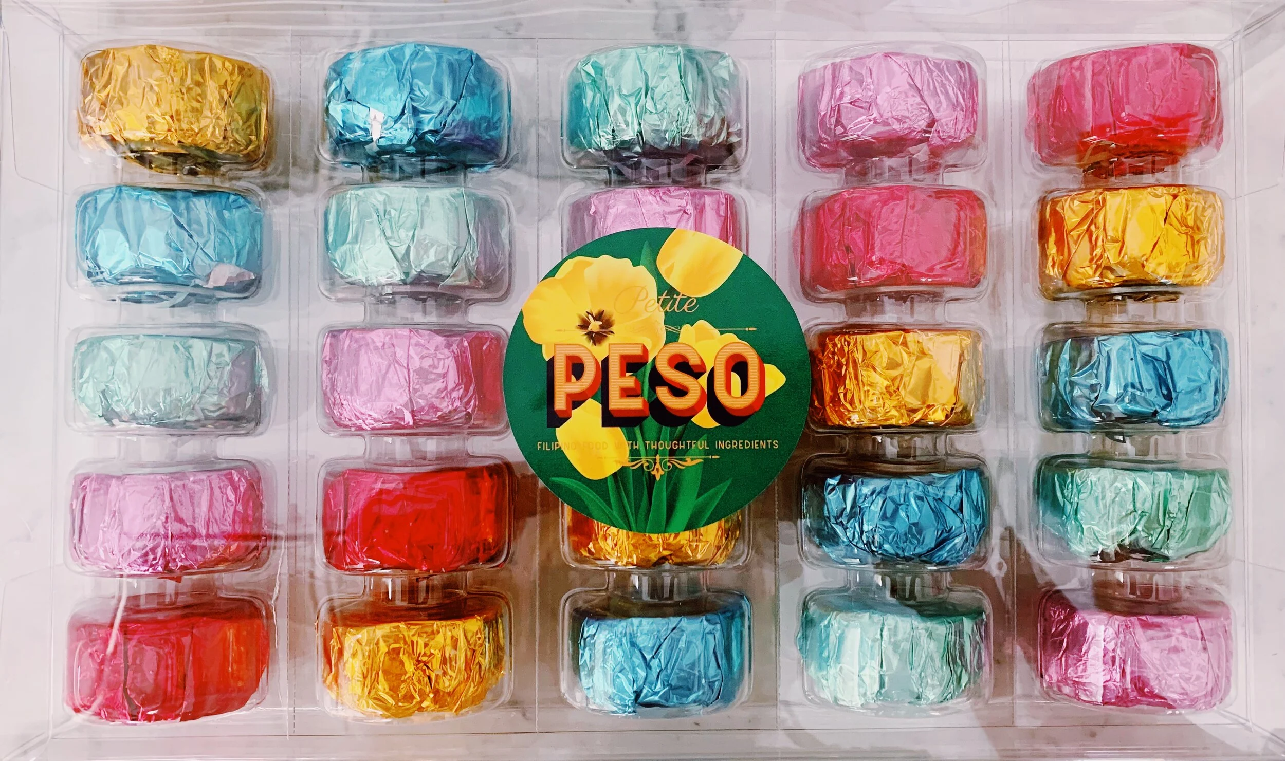 Box of 25 Assorted Polvoron Cookies