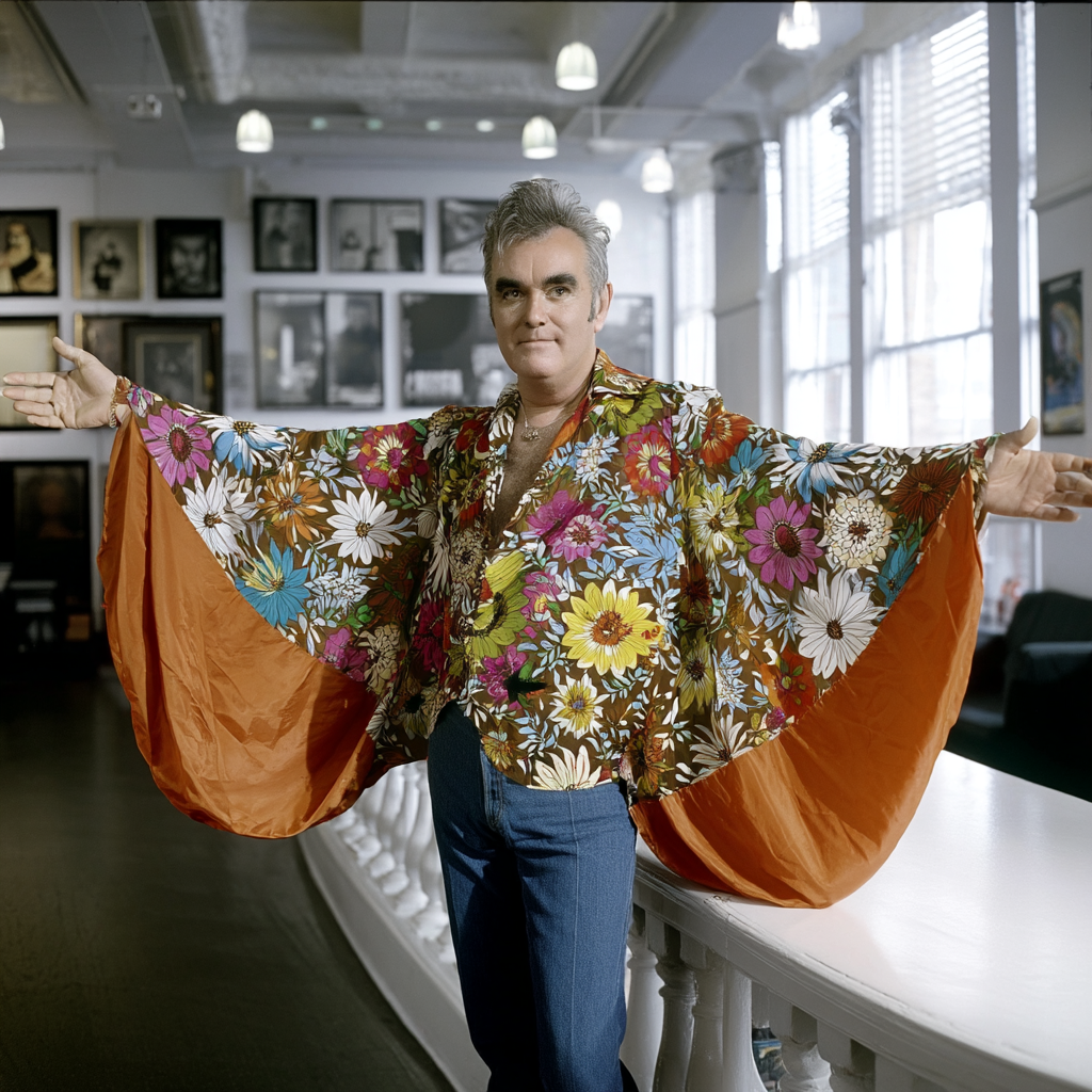 Morrissey looking fab