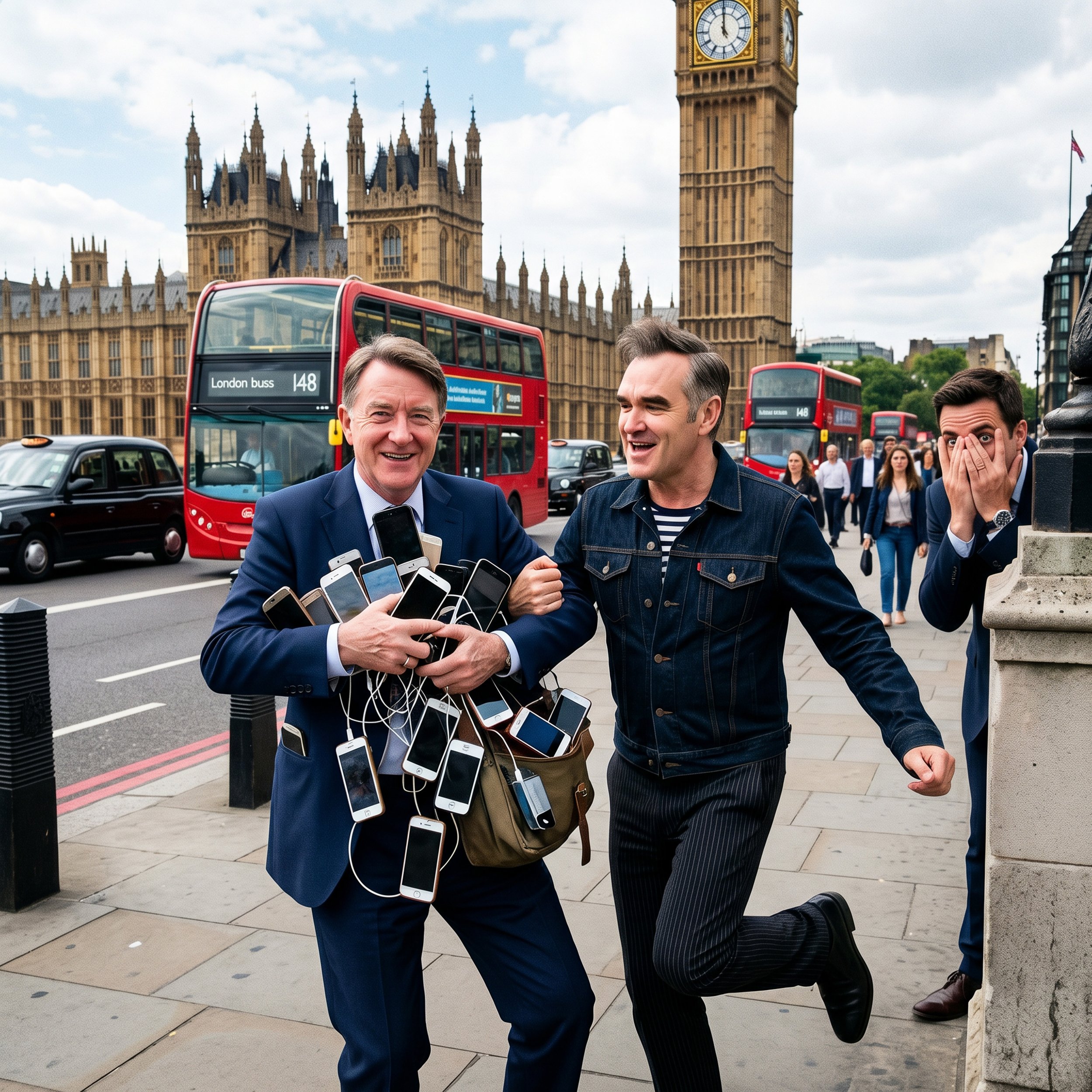 Morrissey finds Mandelson's phone