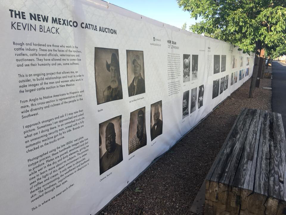 The Fence, Santa Fe, NM - July 2018