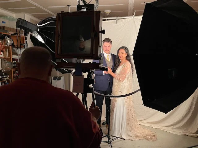 Behind the Scenes of a Tintype Portrait Session