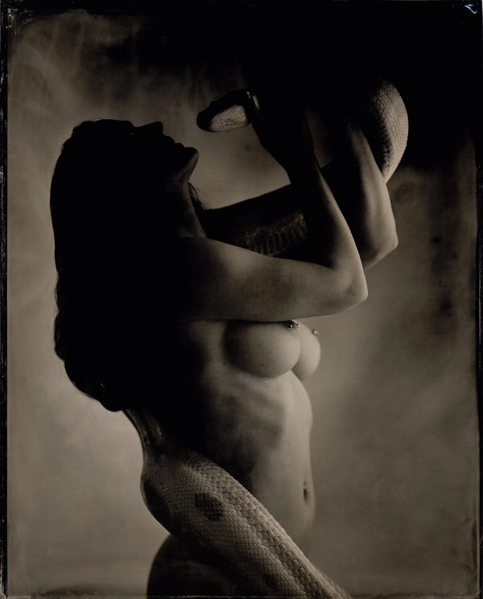 Eve with snake 