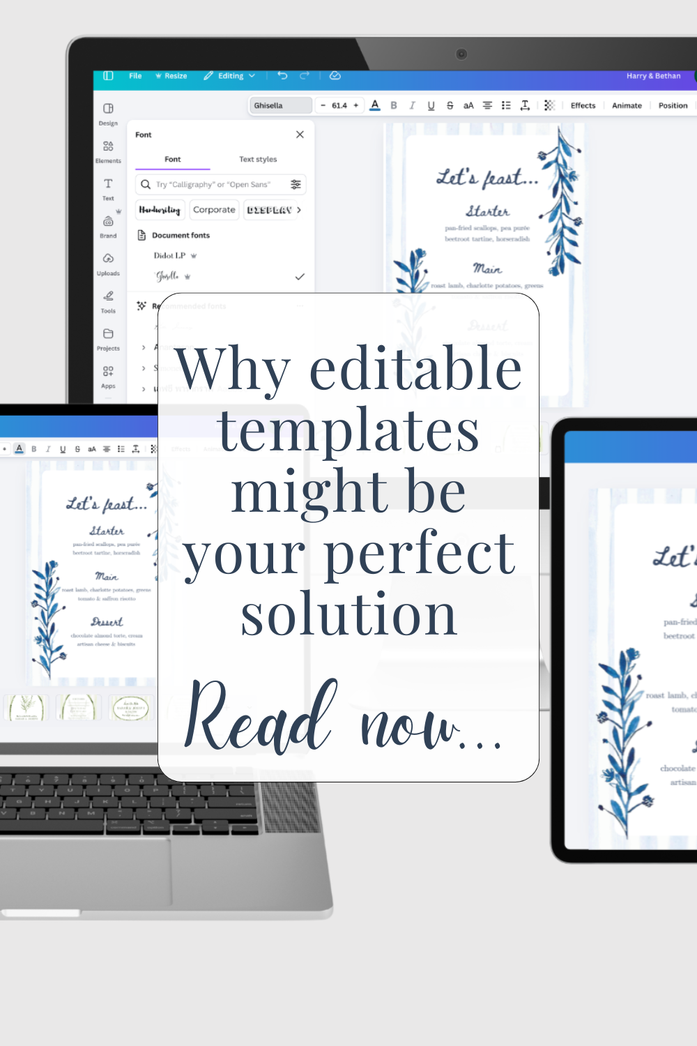 The Top 5 Benefits of DIY Editable Wedding Stationery Templates