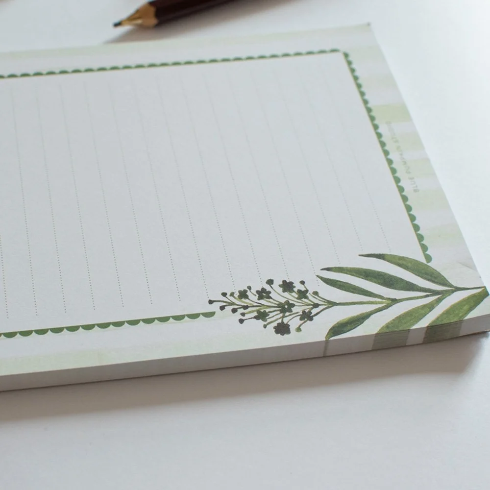Daily list pad | to do list | notepad