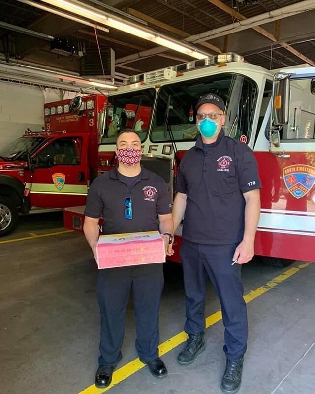 A huge thank you to the great people for your support to the members of Local 1651 with the donation of these amazing donuts from Master Homemade Donuts - North Kingstown on Post Road, and the many donations of Dunkin&rsquo;Donuts. We are so thankful