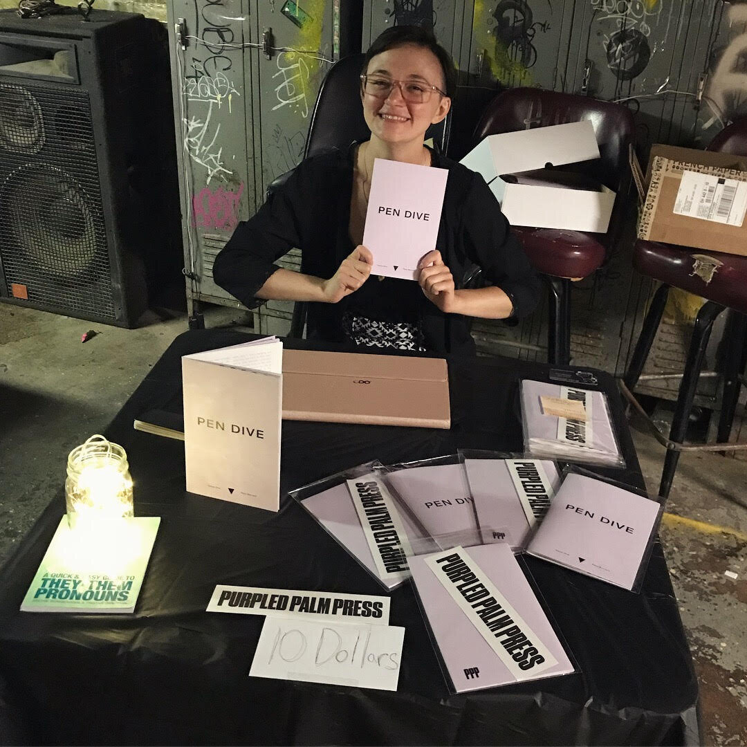 Purpled Palm Press Turned 2 Lou Barrett